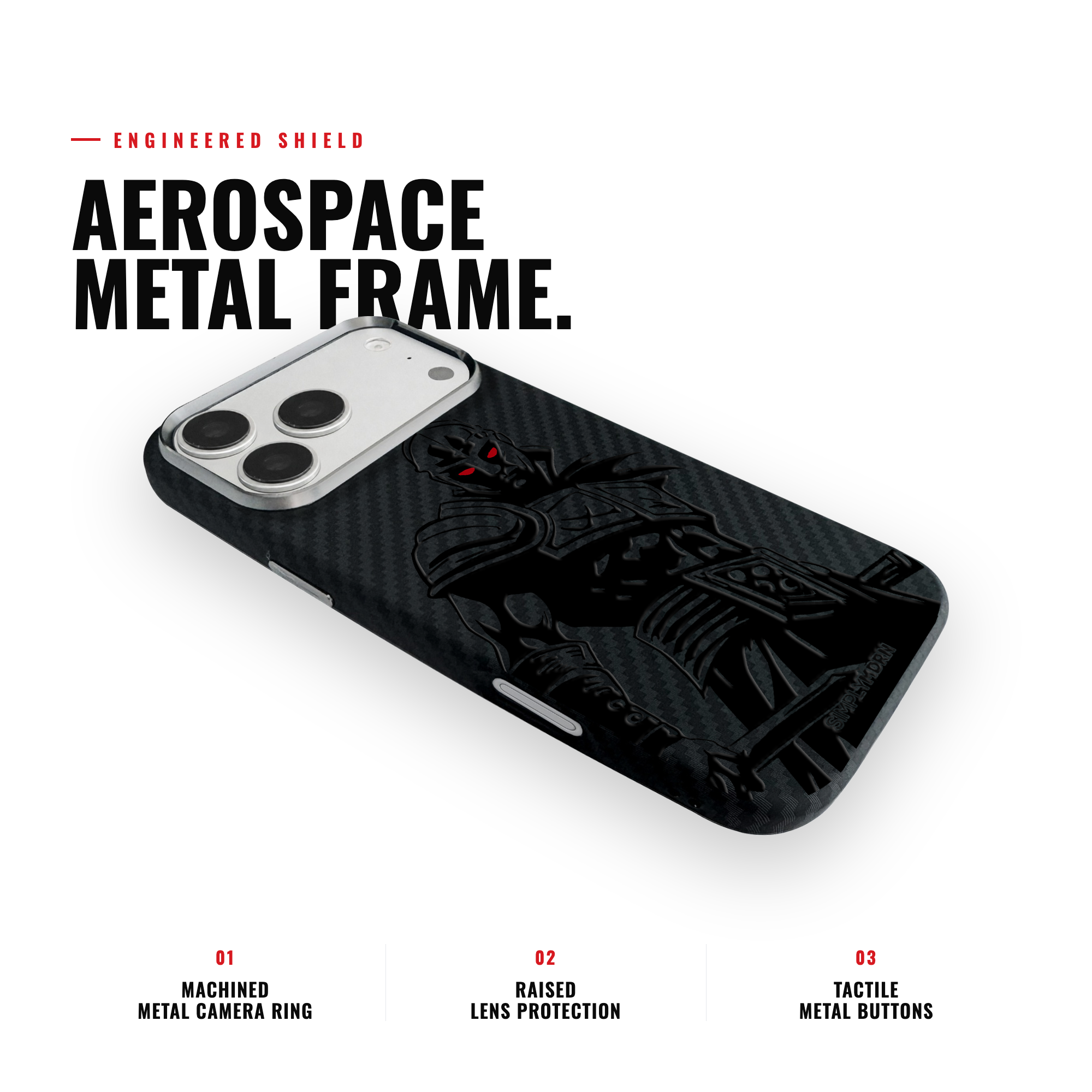 SHADOWCLAW Carbon [S2] iPhone case image 3