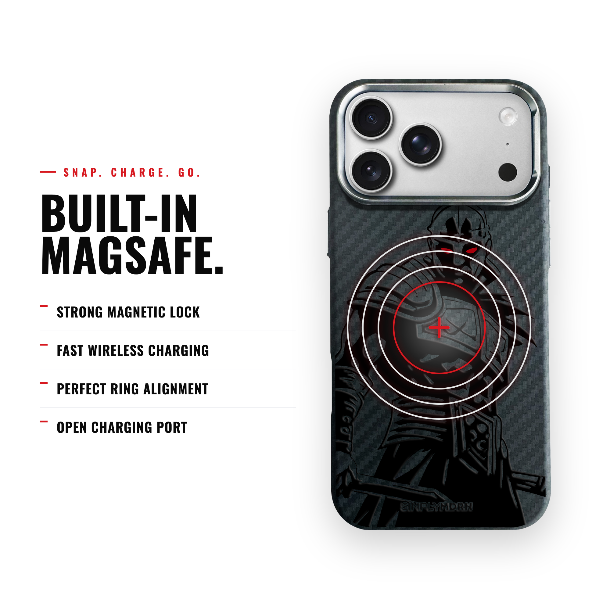 SHADOWCLAW Carbon [S2] iPhone case image 4
