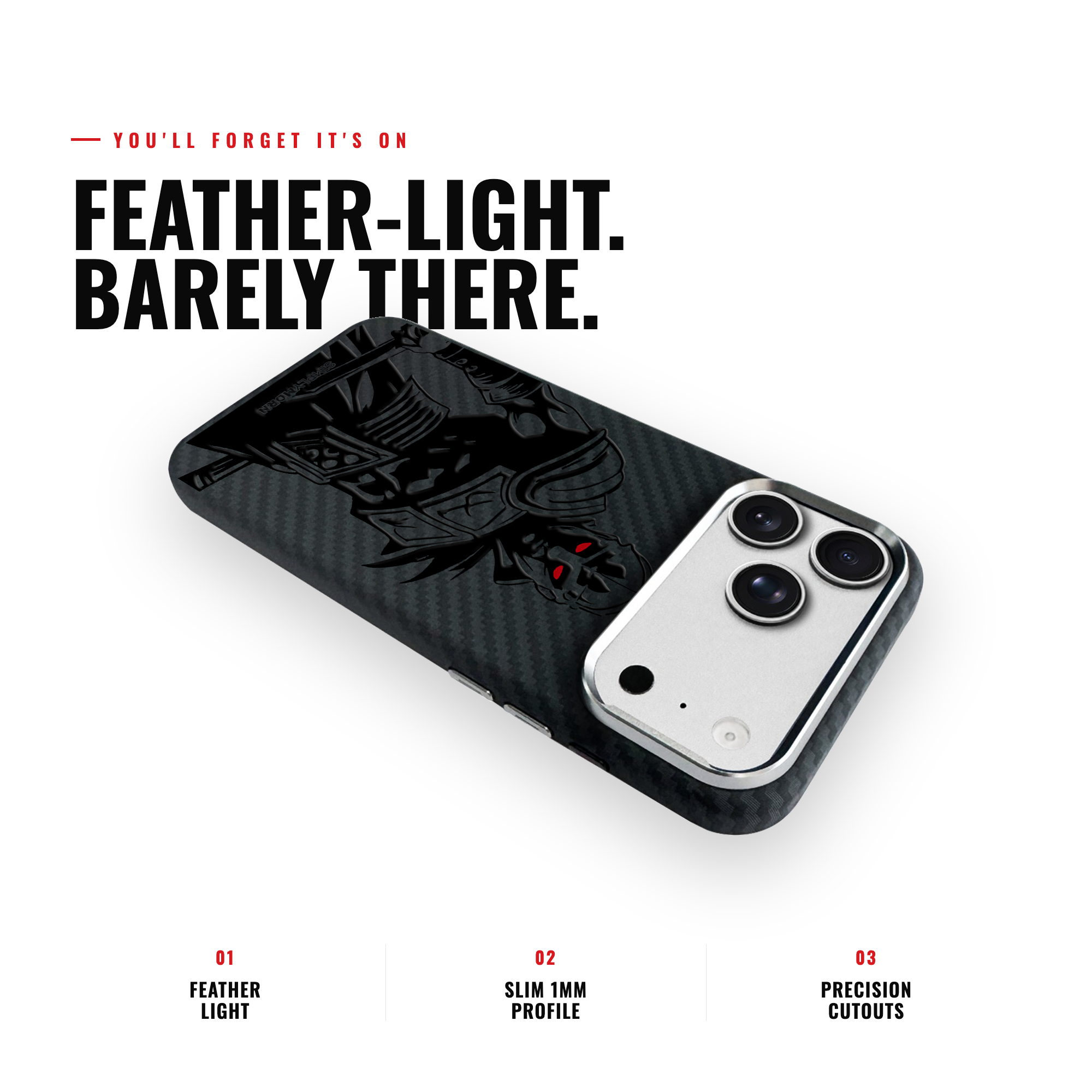 SHADOWCLAW Carbon [S2] iPhone case image 6