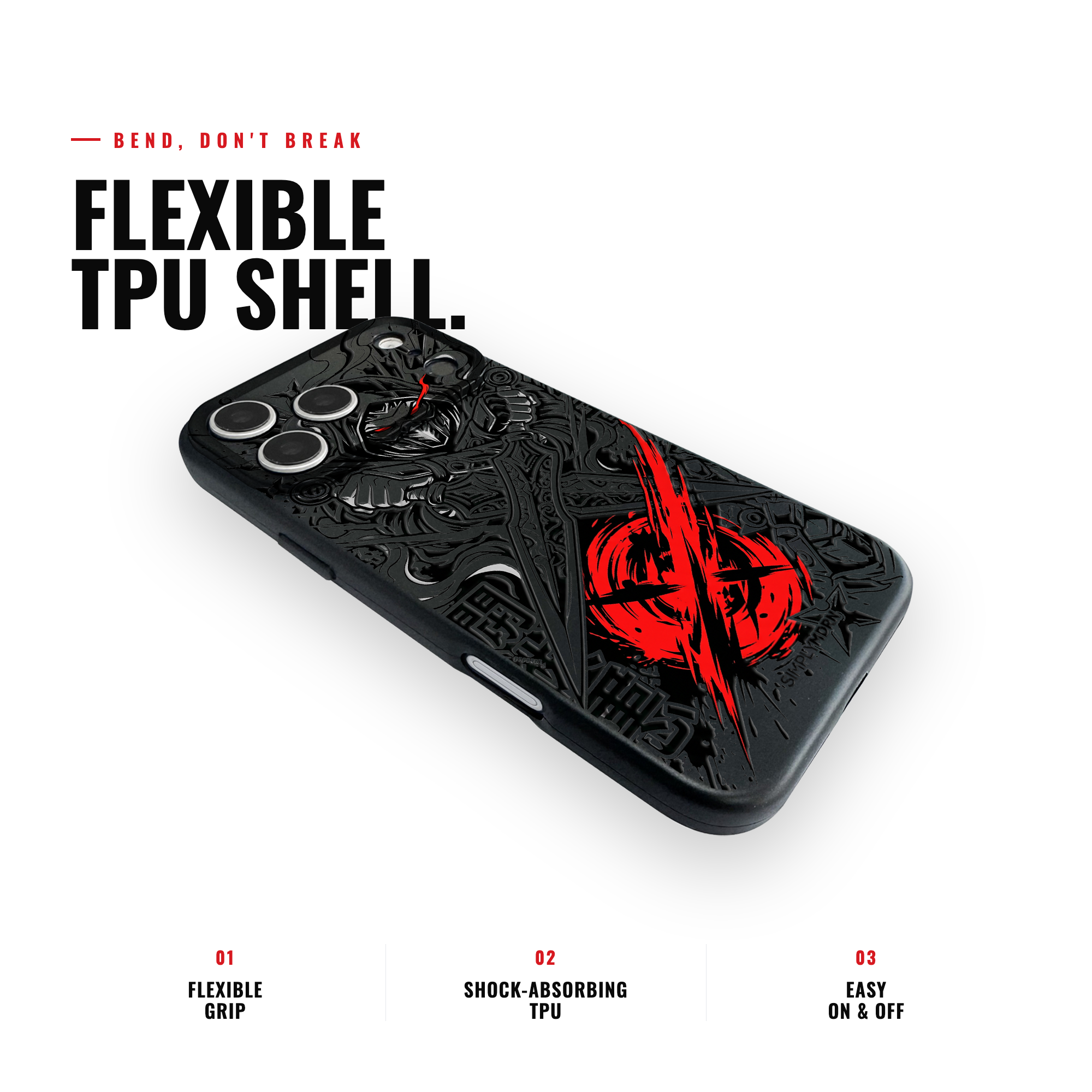 SHADOW KUNAI Slim [S2] iPhone case image 3