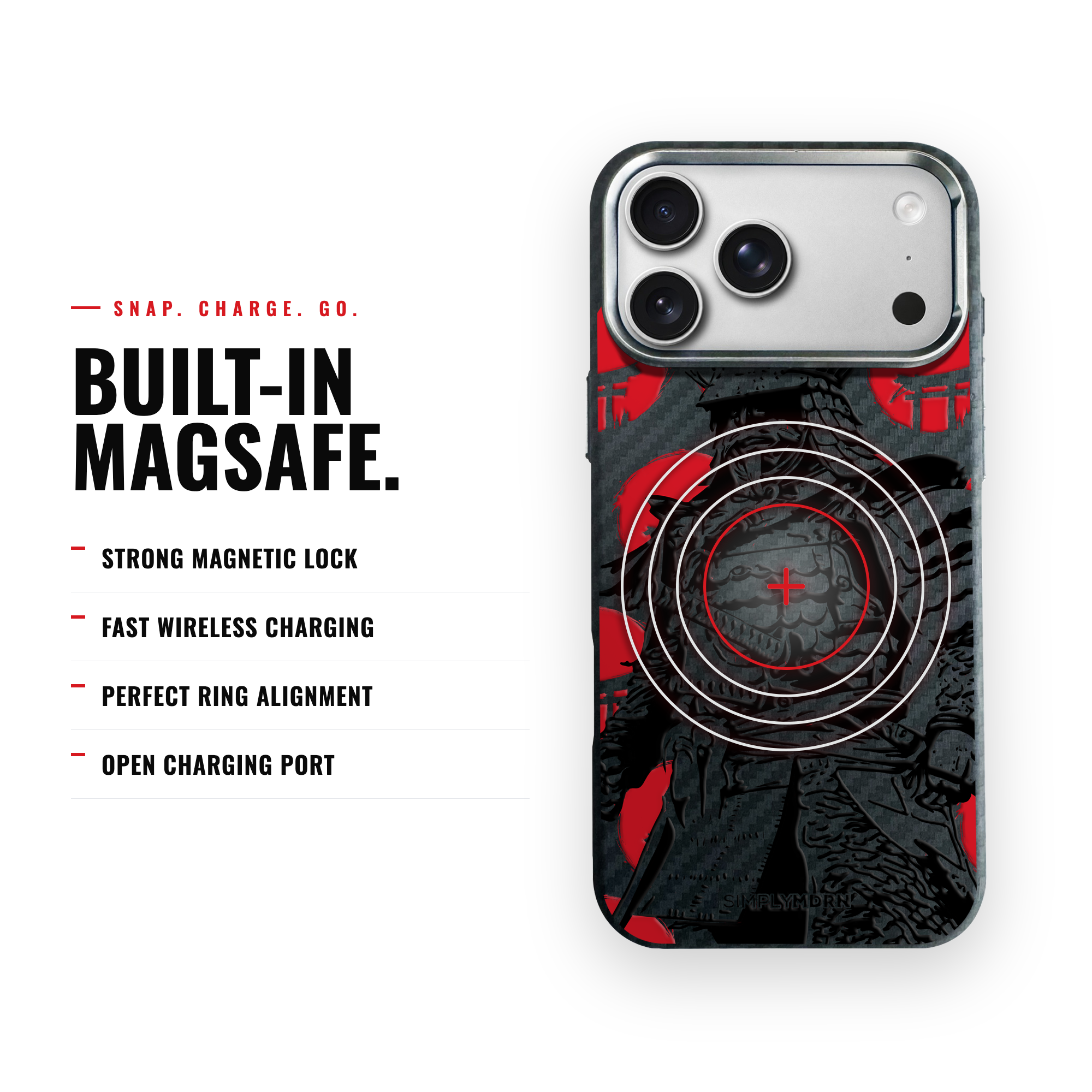 SHIREI KAN Carbon [S2] iPhone case image 4