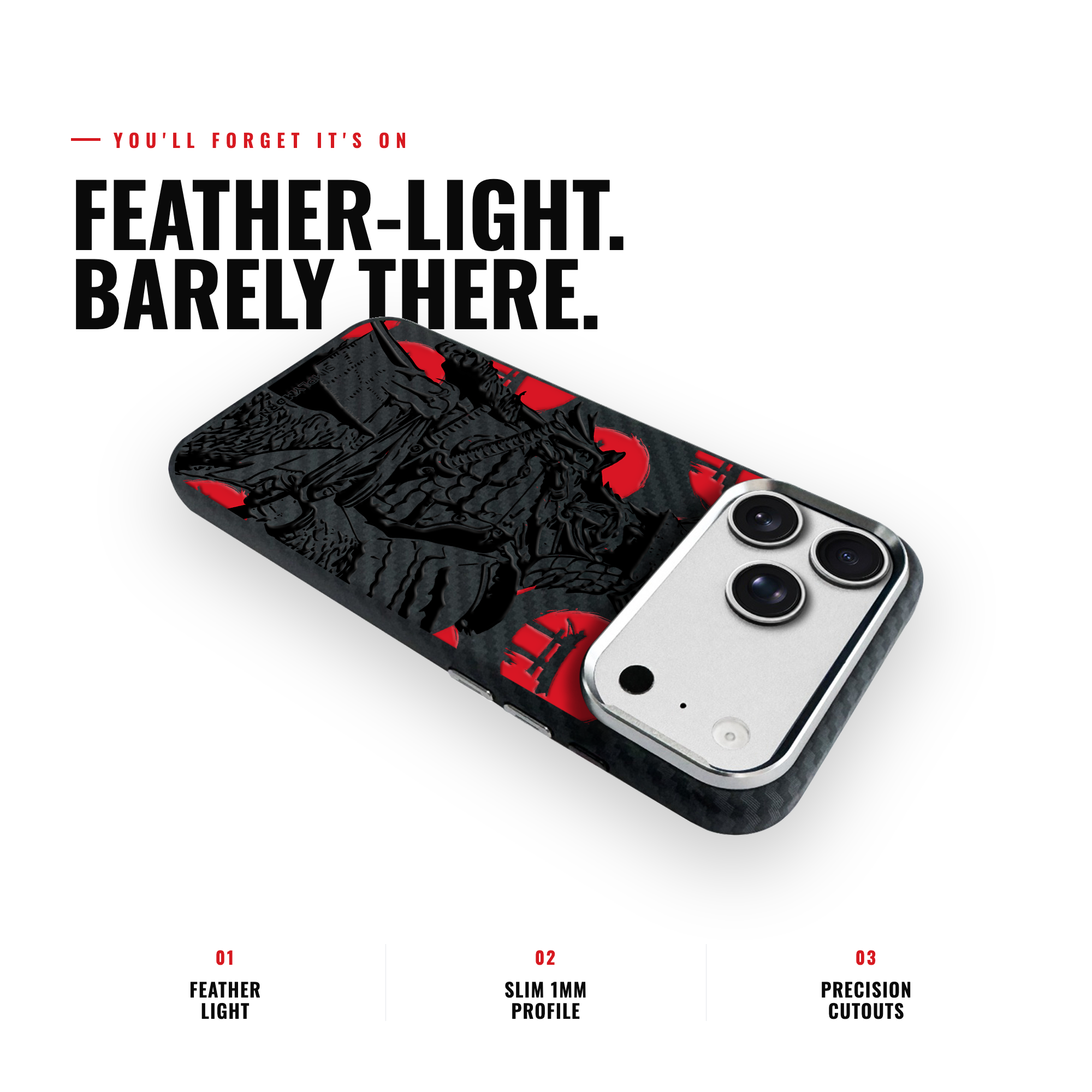 SHIREI KAN Carbon [S2] iPhone case image 6