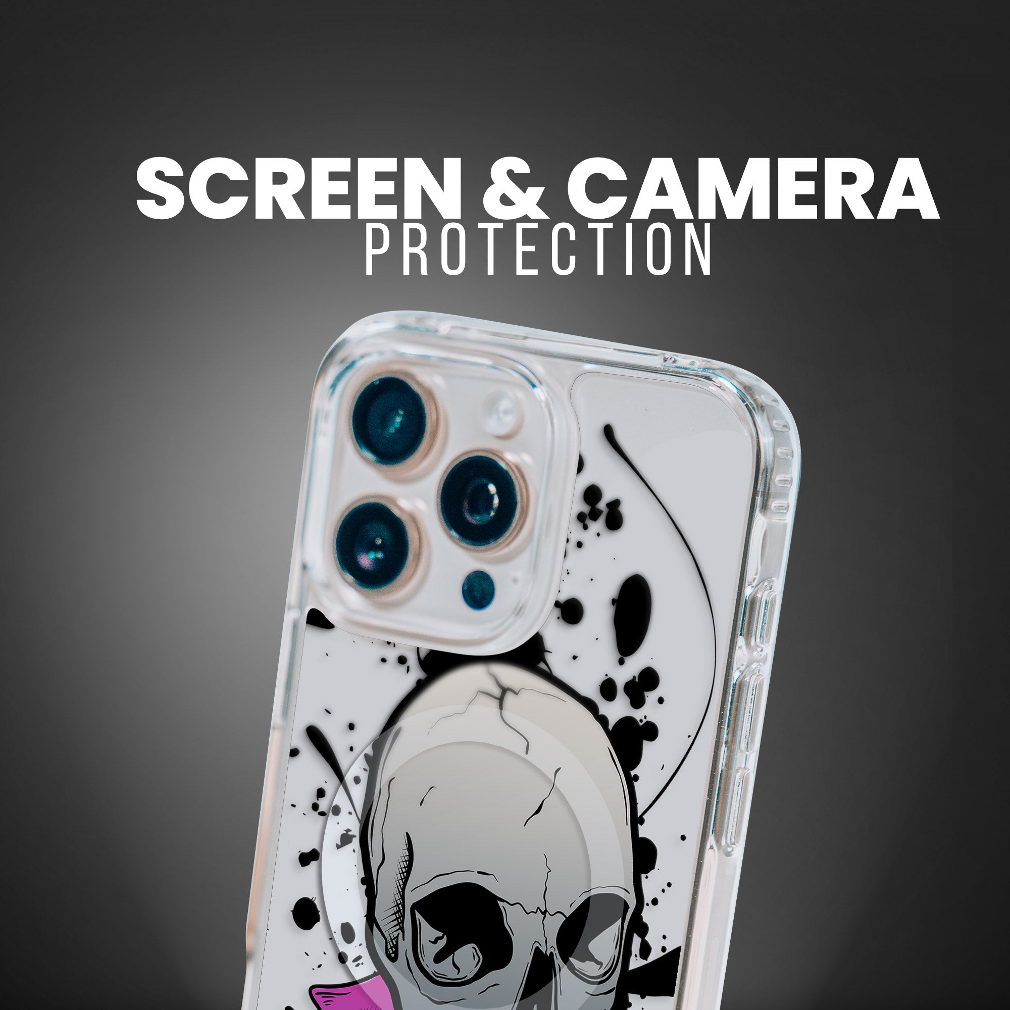 SKULL & PETALS [CLEAR MAGSAFE]