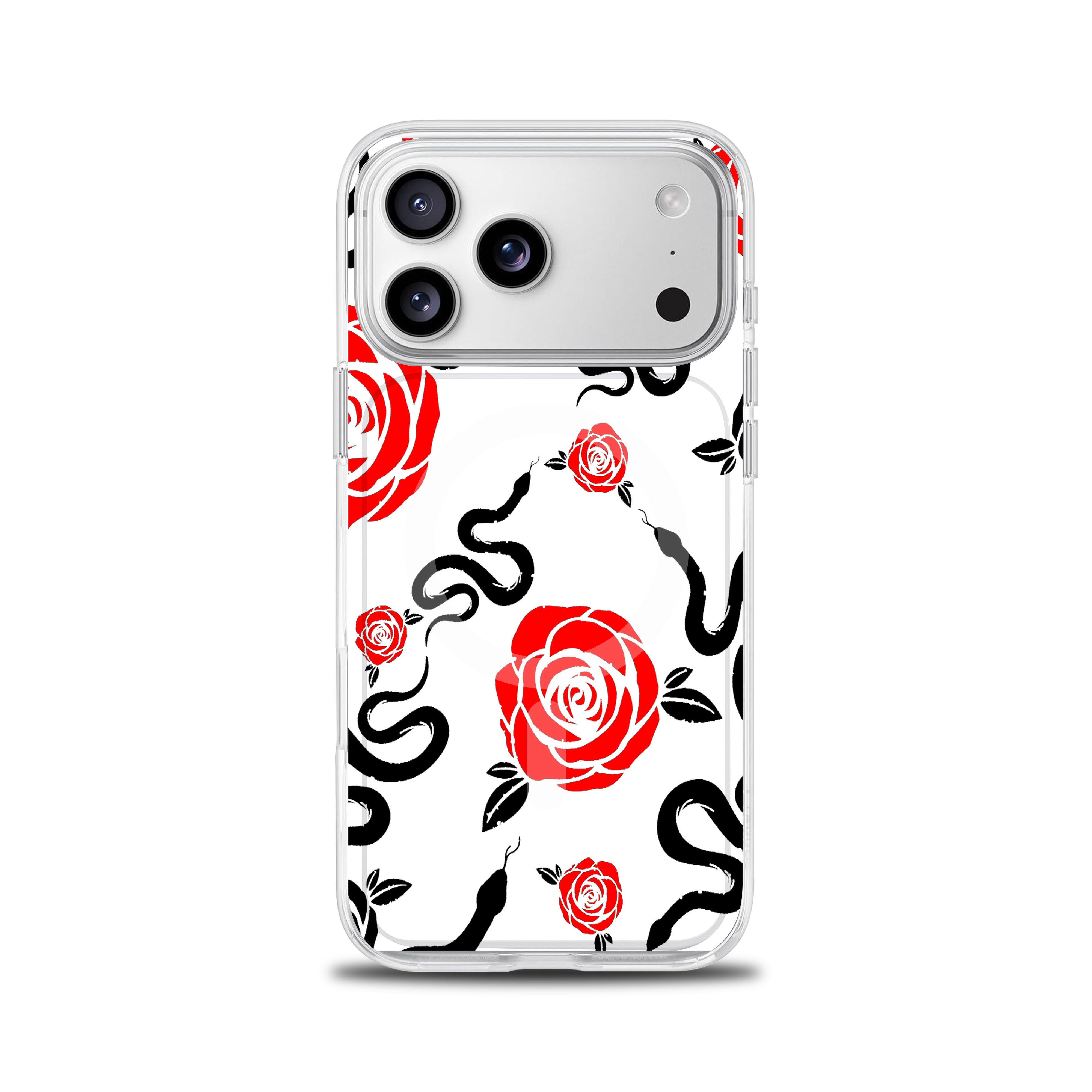 SNAKES AND ROSES [CLEAR MAGSAFE]