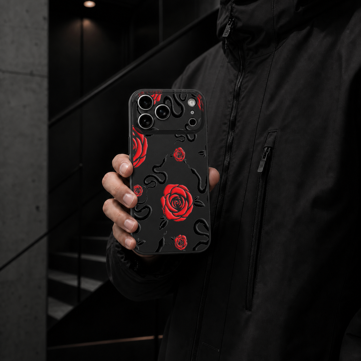 SNAKES AND ROSES Slim [S2] iPhone case image 5