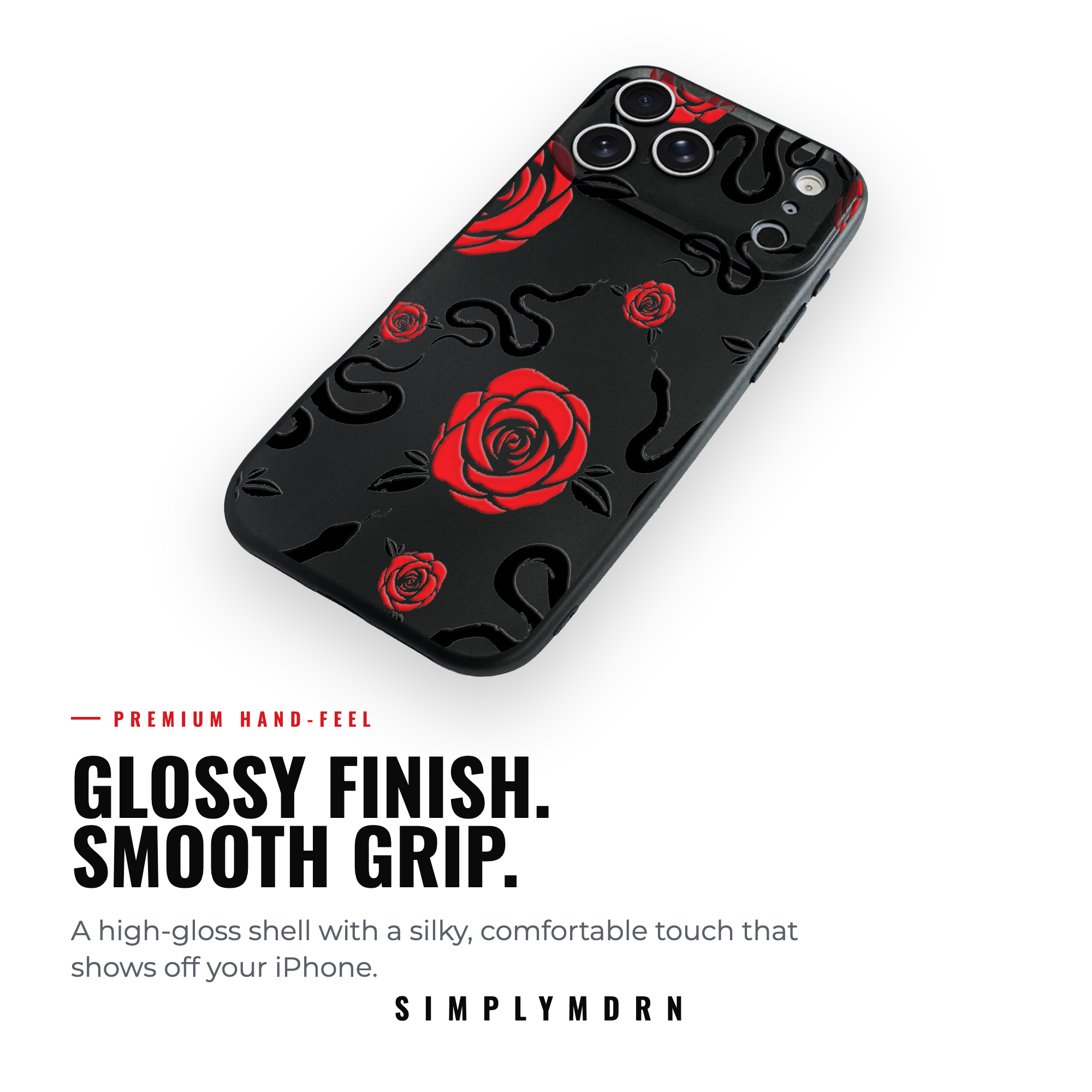 SNAKES AND ROSES Slim [S2] iPhone case image 7