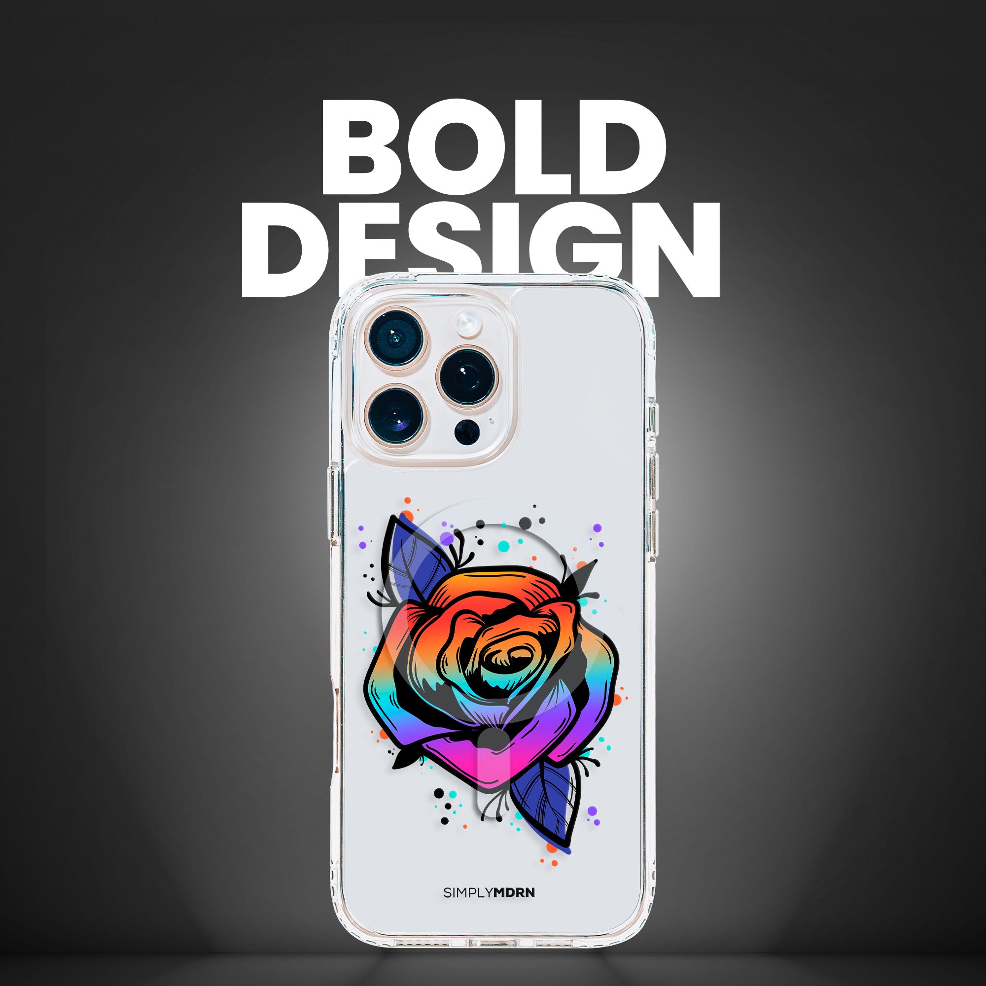 SPECTRUM BLOOM [CLEAR MAGSAFE]