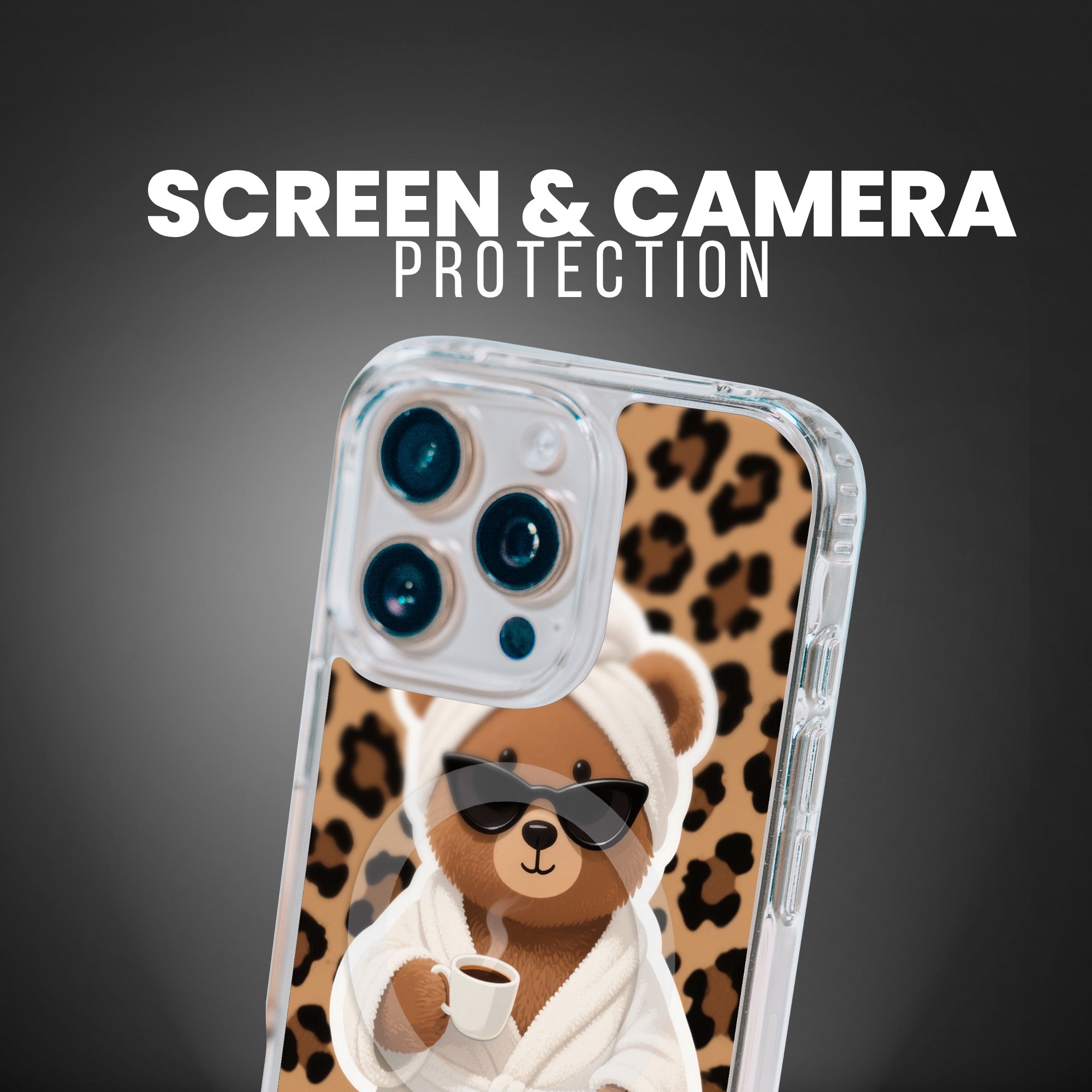 STYLISH TEDDY [CLEAR MAGSAFE]