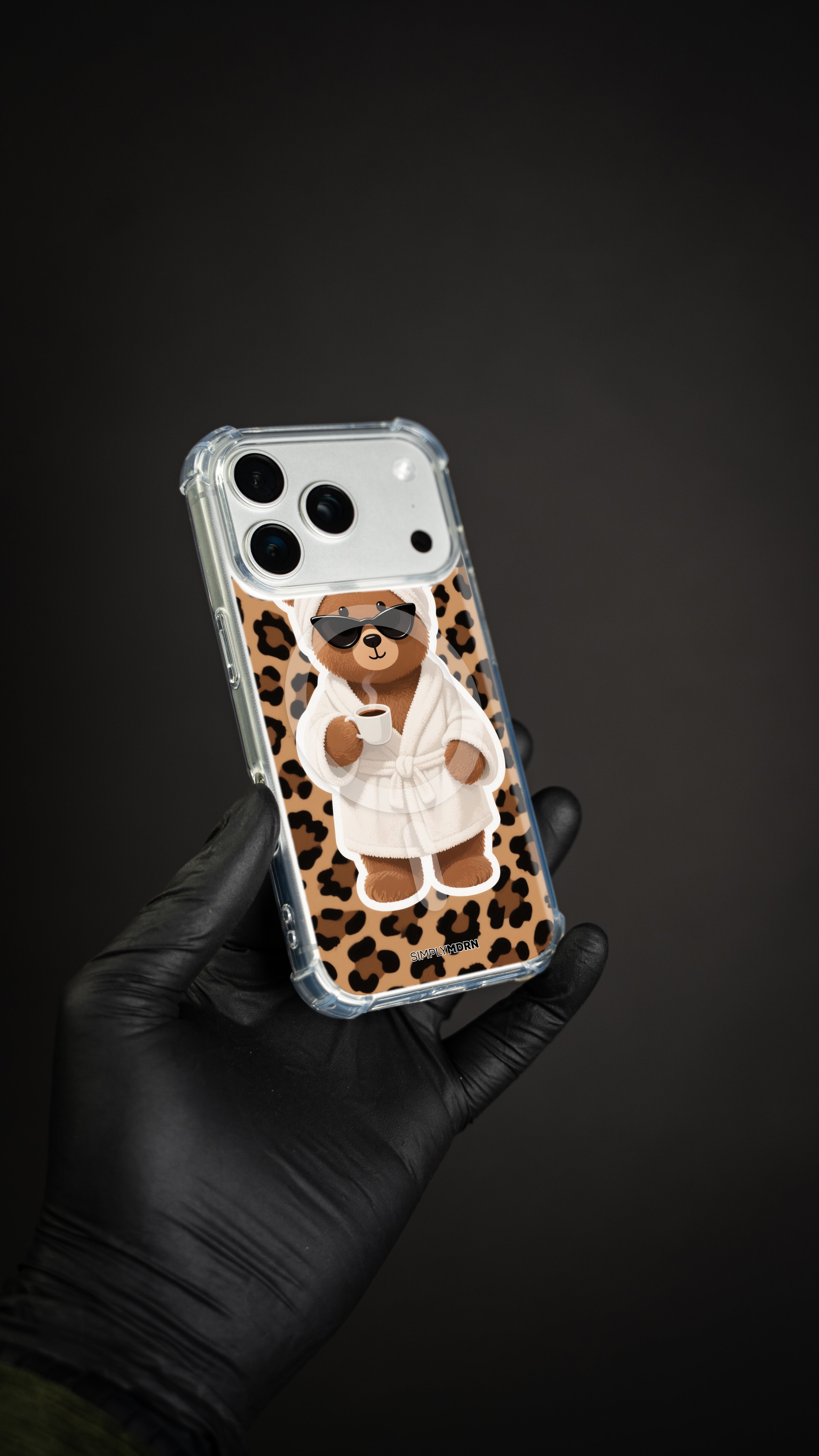 STYLISH TEDDY [CLEAR MAGSAFE]