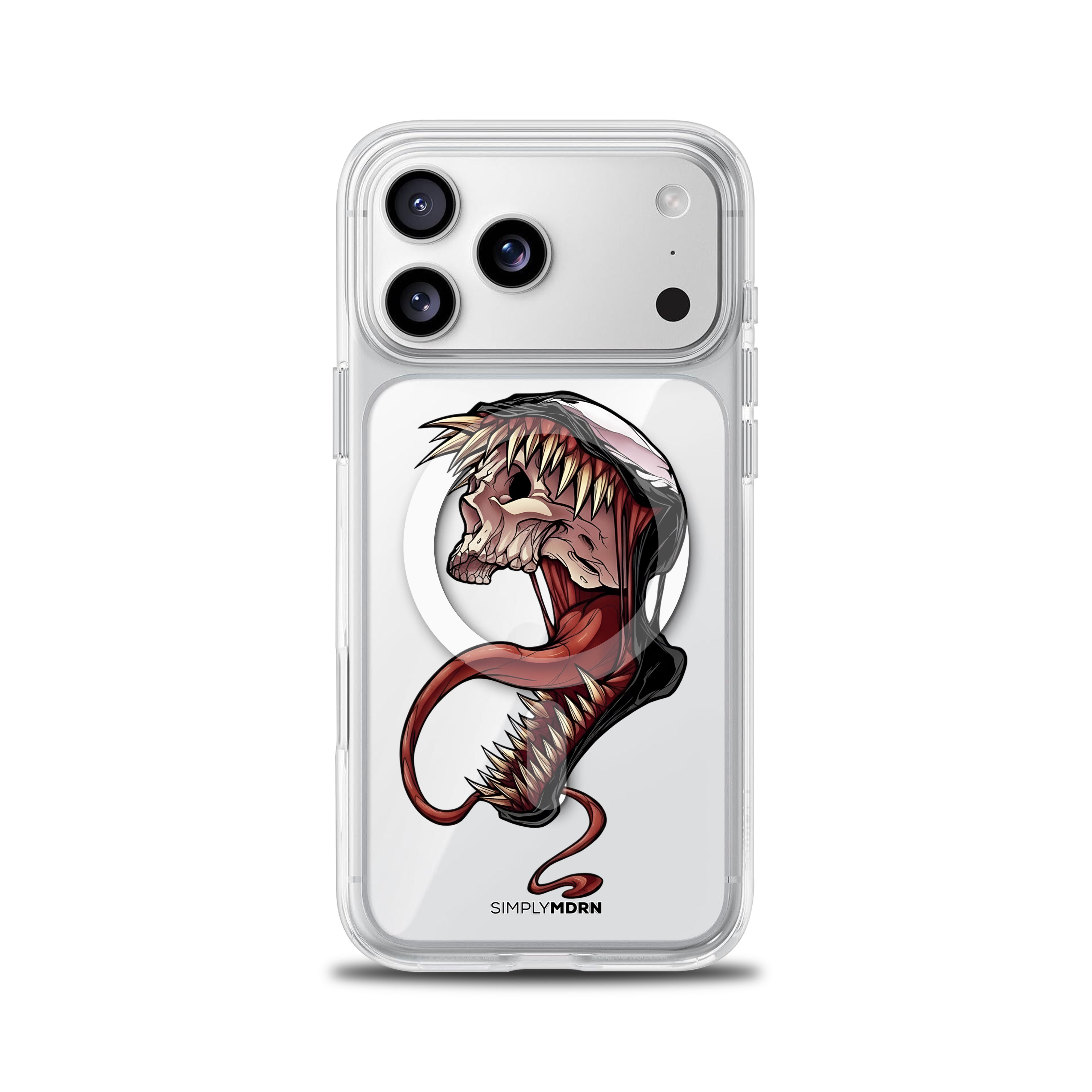 SKULL VENOM BITE [CLEAR MAGSAFE]