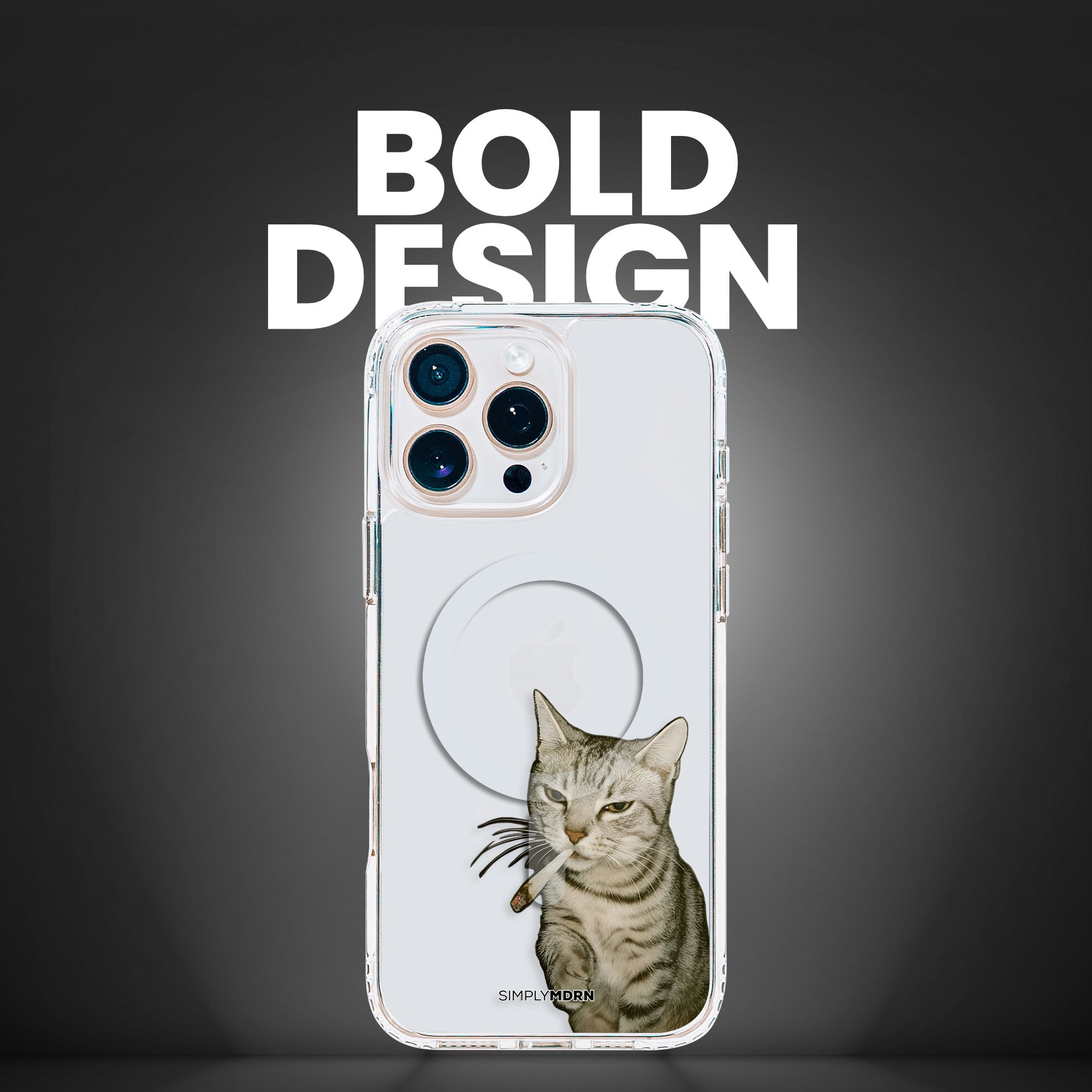 SMOKEY KITTY [CLEAR MAGSAFE]