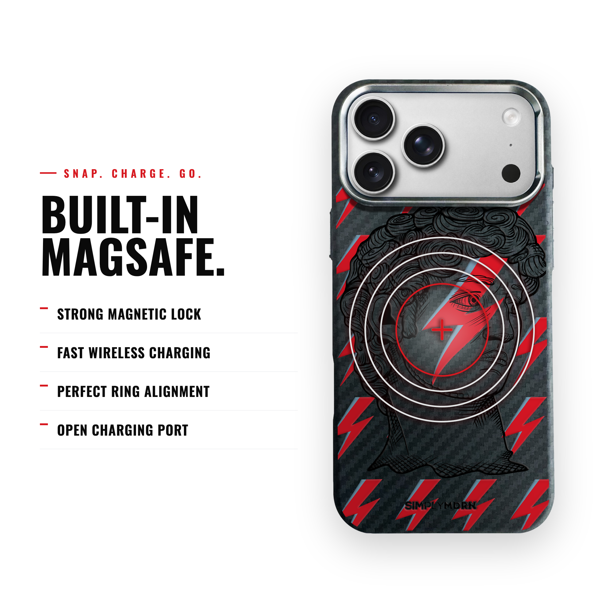 THUNDERBOLT Carbon [S2] iPhone case image 4