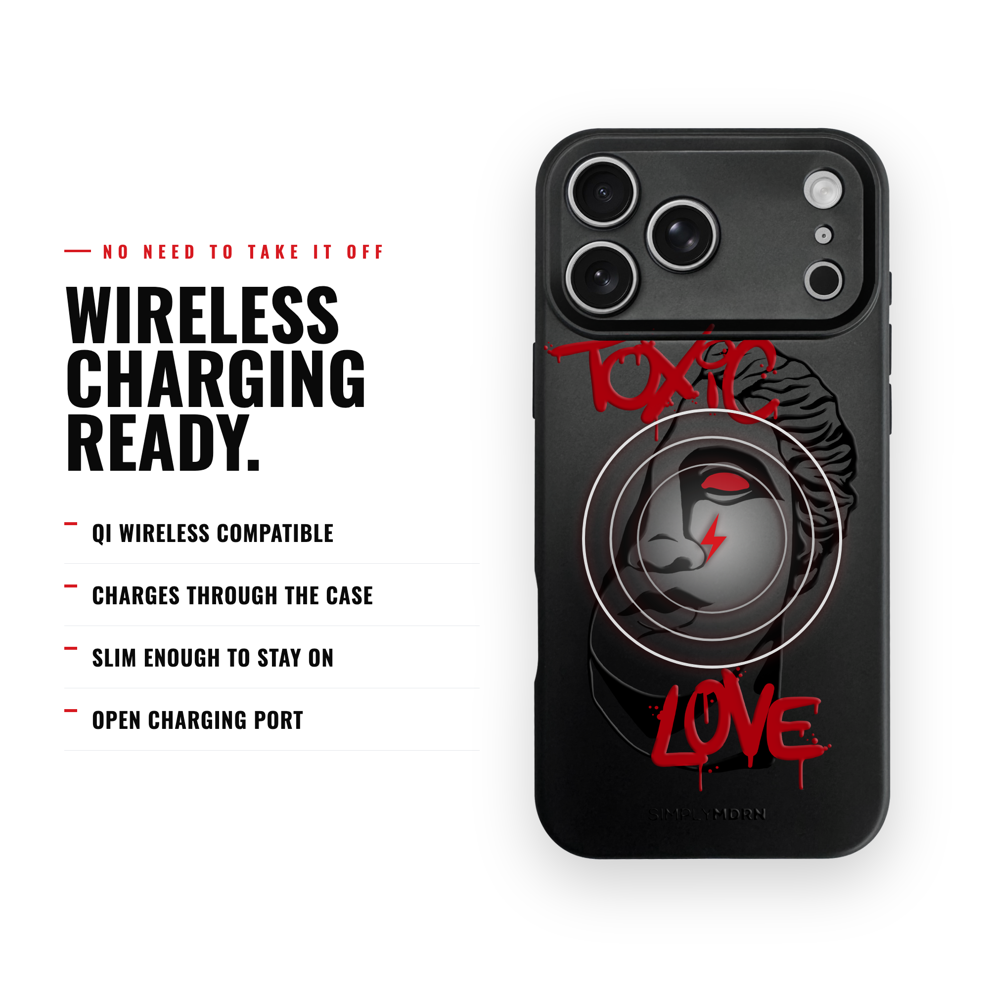 TOXIC LOVE Slim [S2] iPhone case image 4
