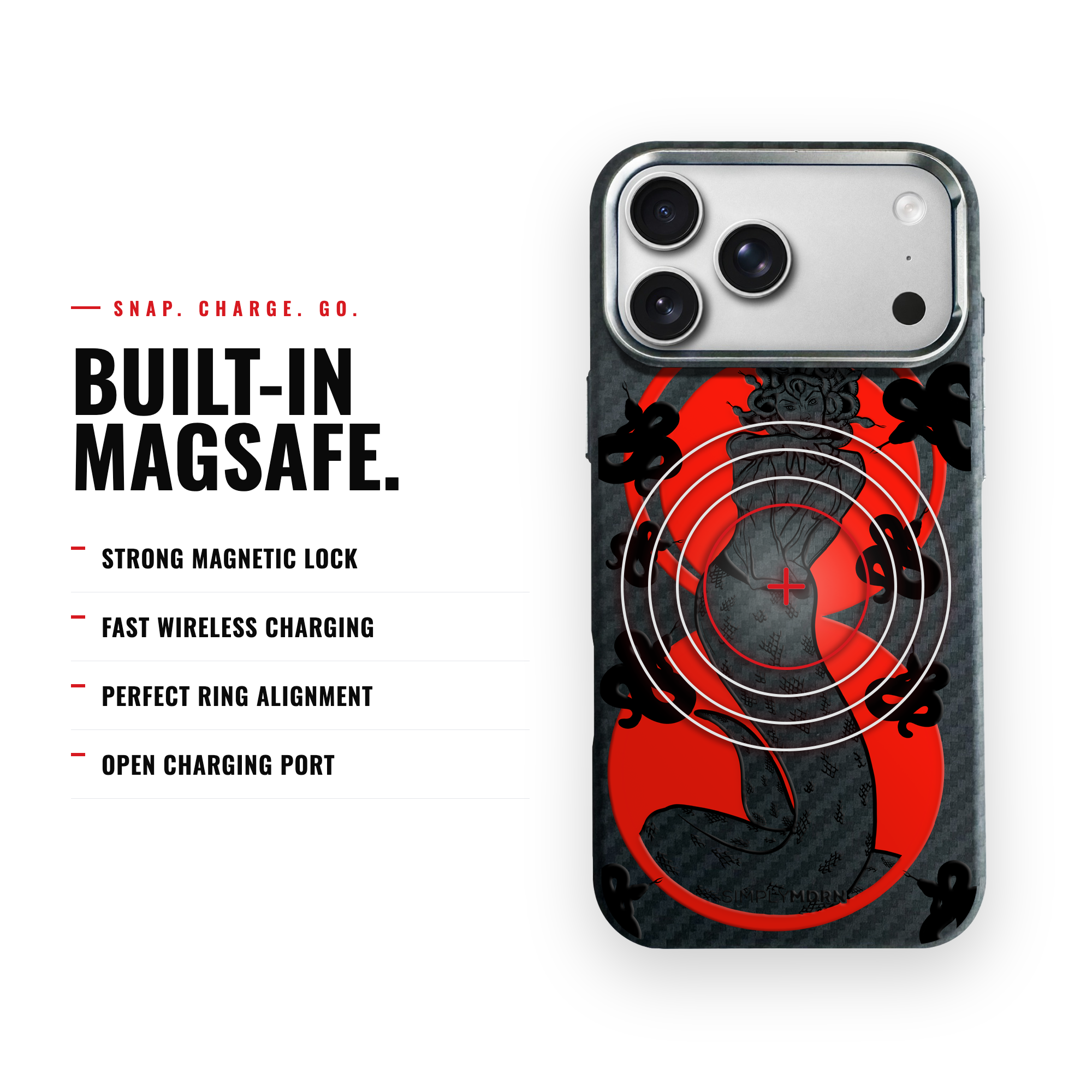 TRANQUILITY Carbon [S2] iPhone case image 4