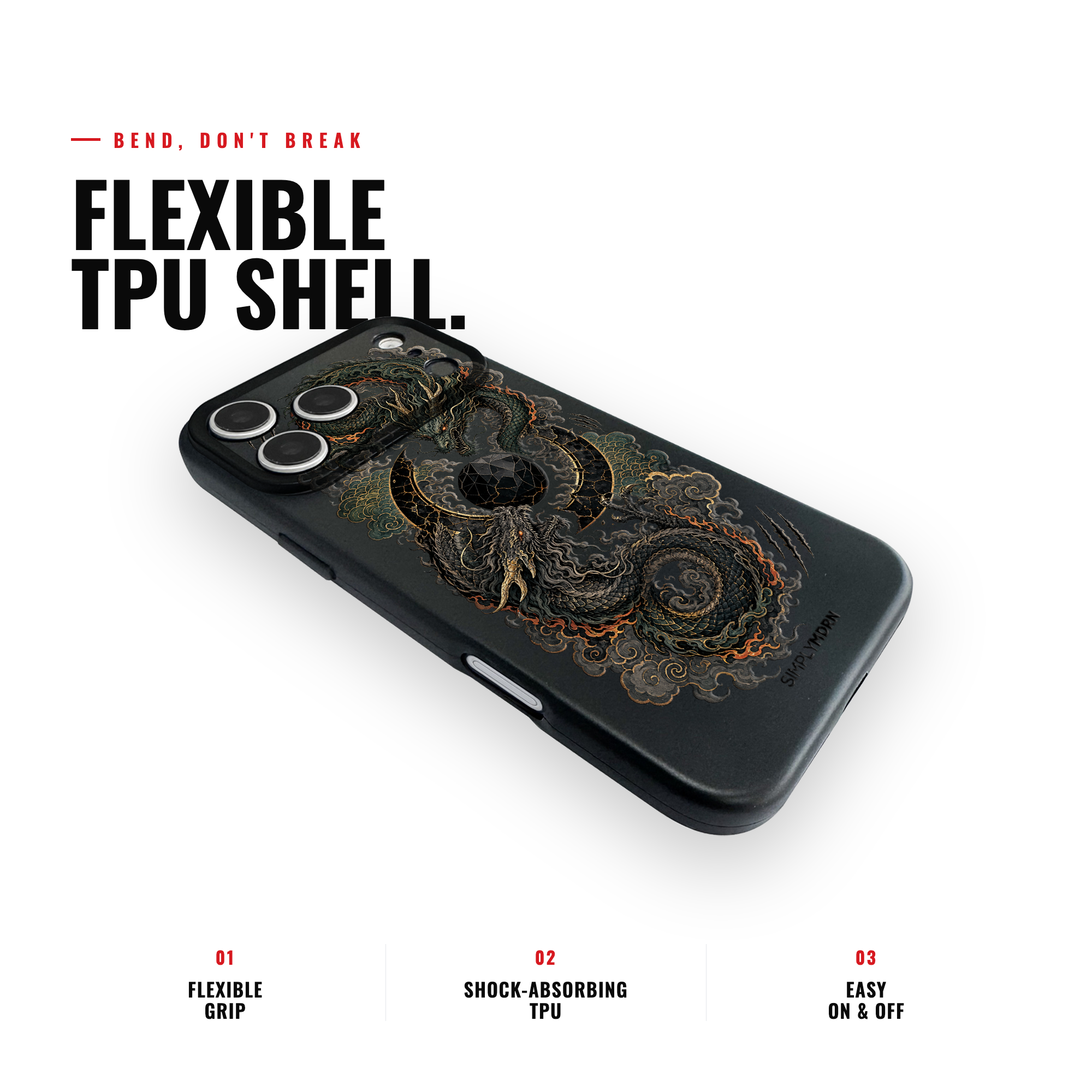 TWIN WYRM Slim [S2] iPhone case image 3