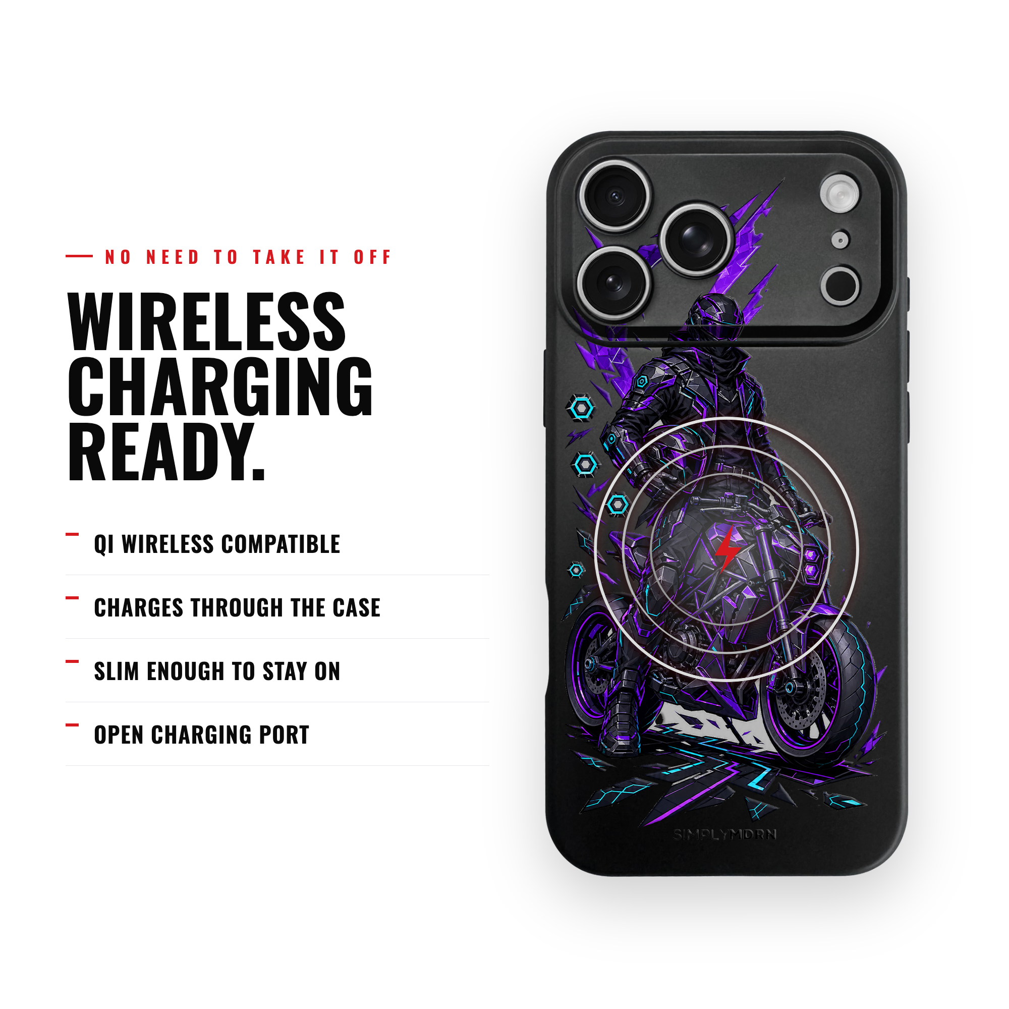 VIOLET CIRCUIT Slim [S2] iPhone case image 4