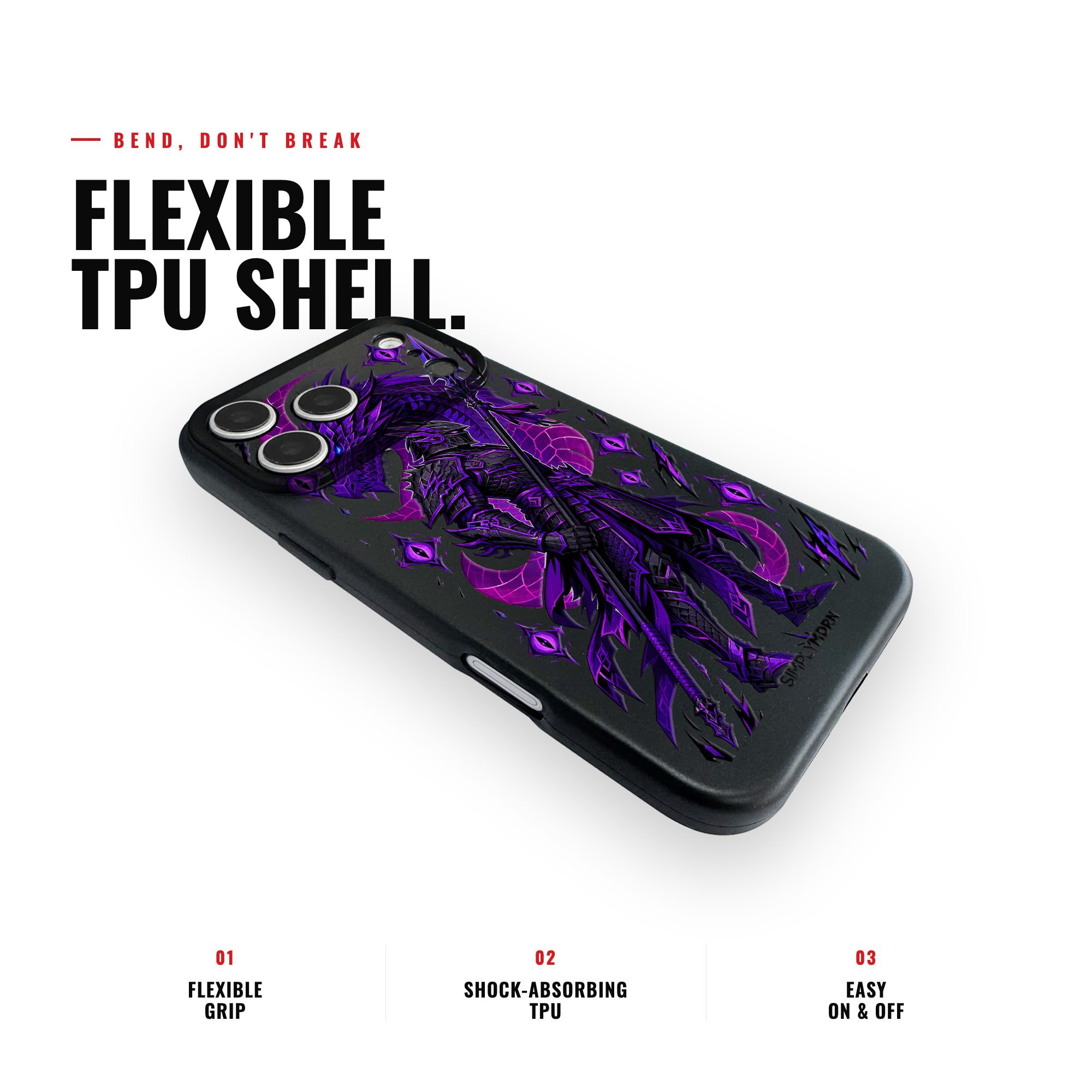 VIOLET GUARD Slim [S2] iPhone case image 3