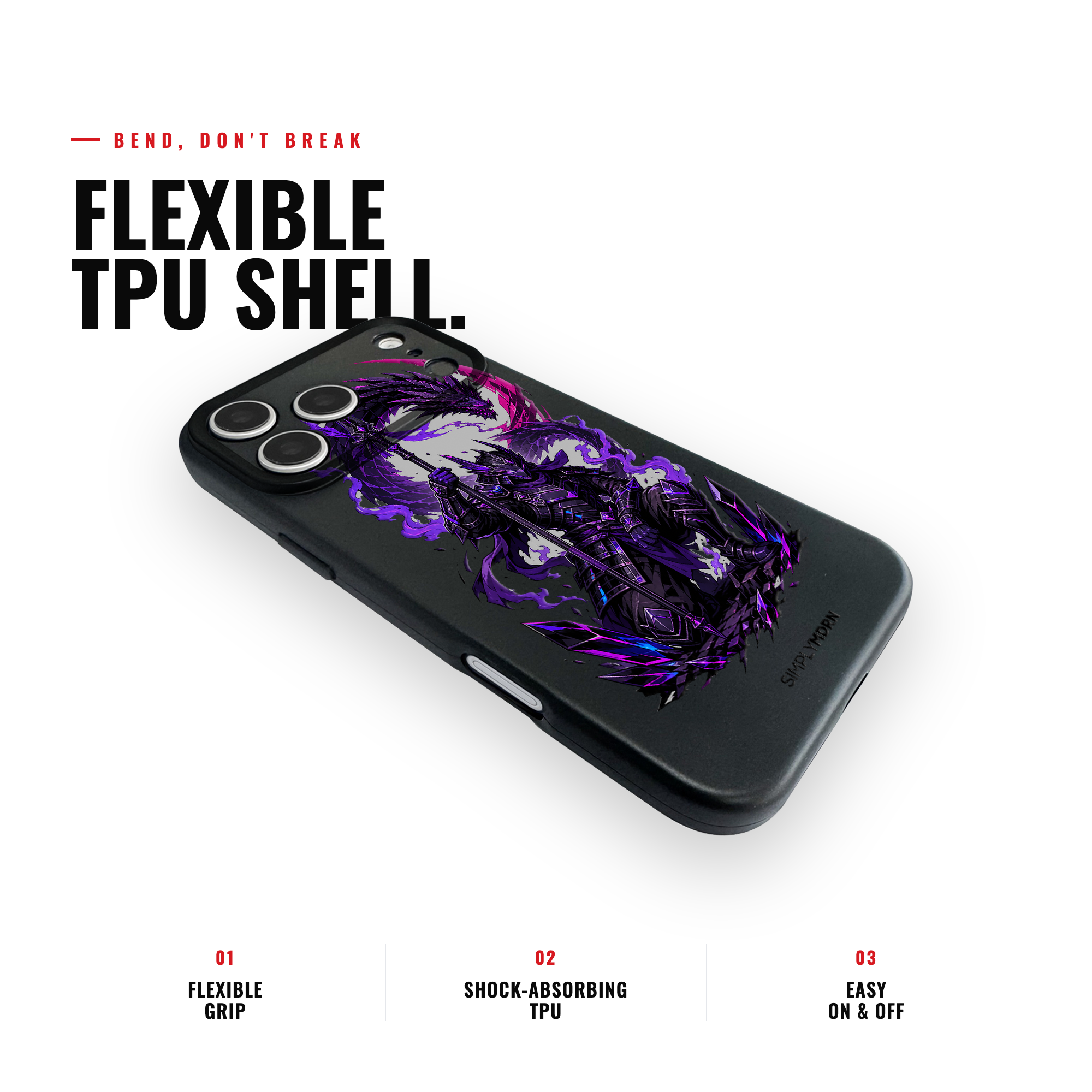 VIOLET WYRM Slim [S2] iPhone case image 3