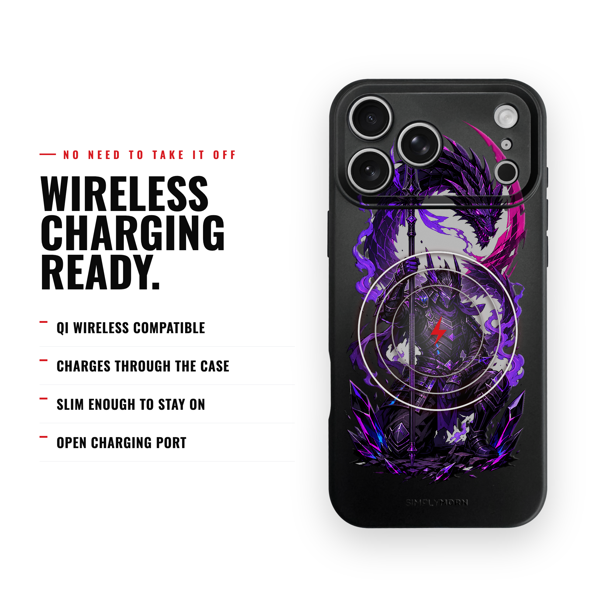 VIOLET WYRM Slim [S2] iPhone case image 4