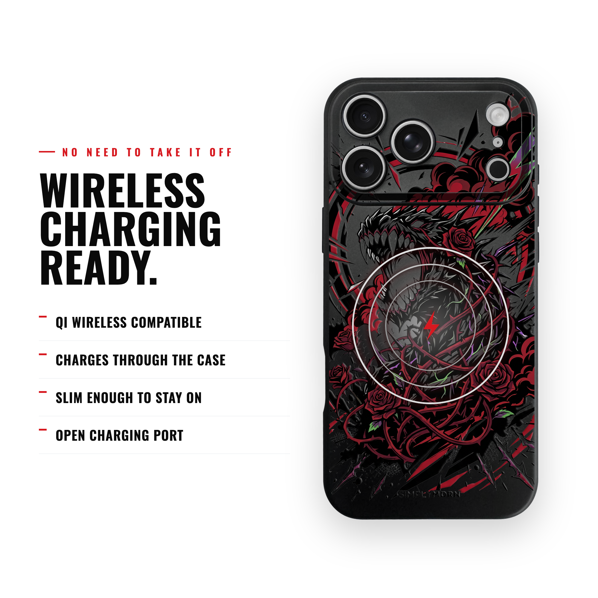 VENOMROSE01 Slim [S2] iPhone case image 4