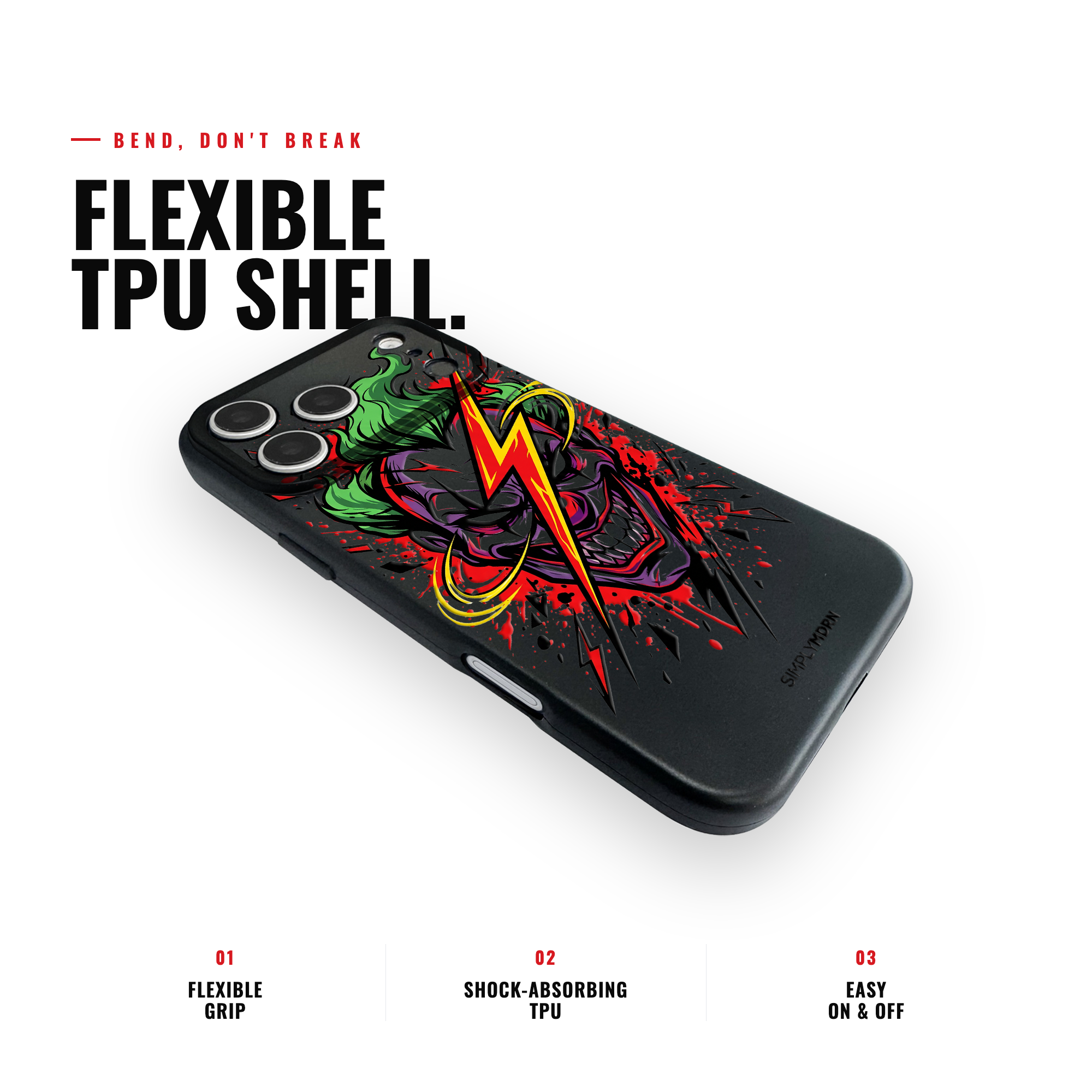 VOLT SPACE CLOWN Slim [S2] iPhone case image 3