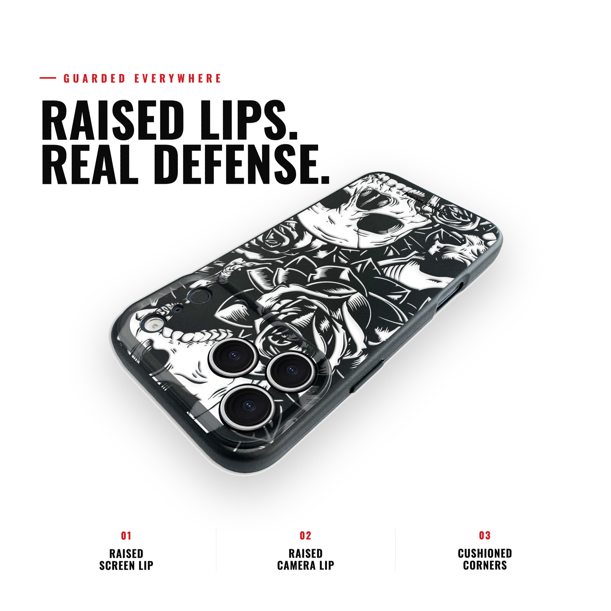 WHITE ROSE Slim [S2] iPhone case image 5
