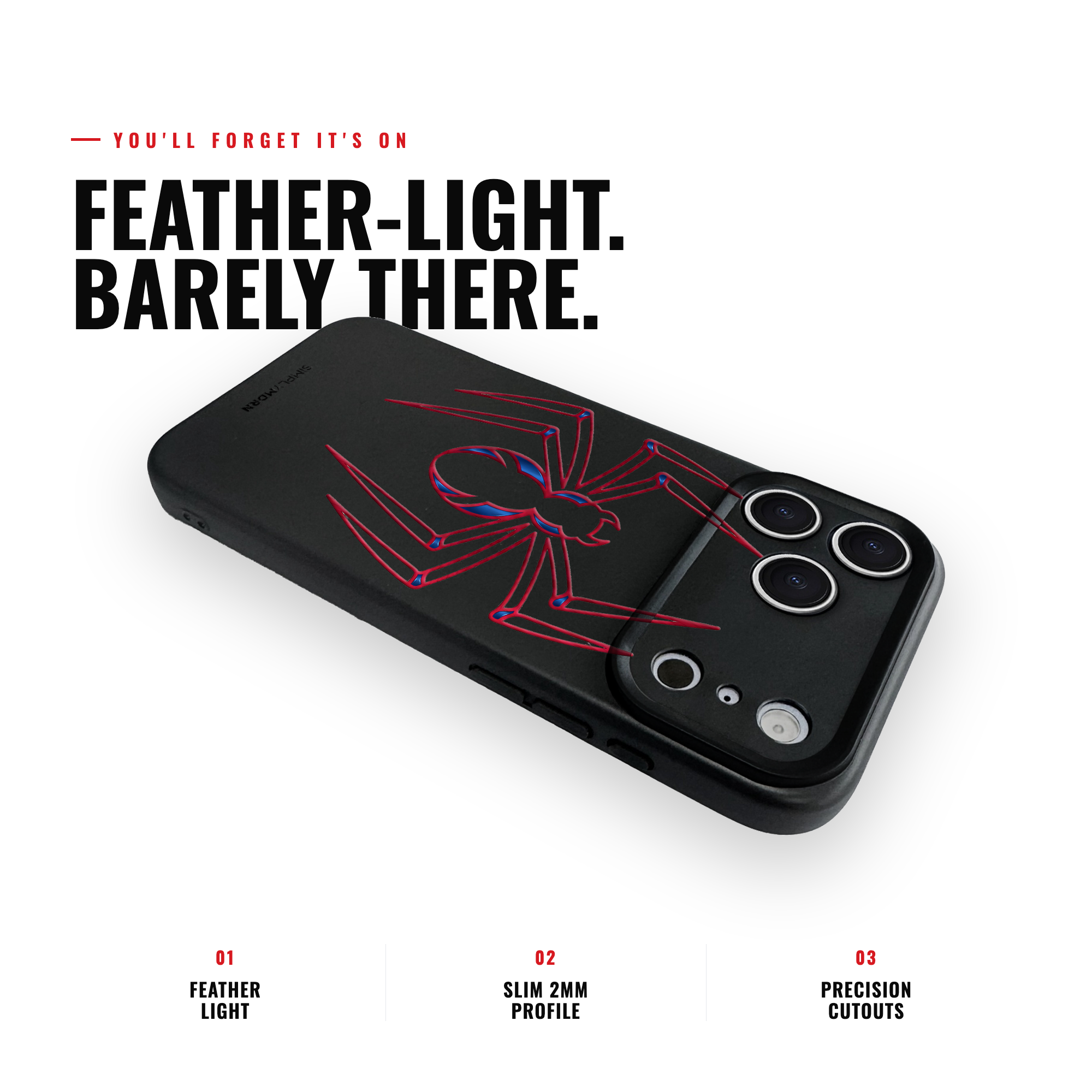 ARACHNID RED LINE SHADOW 04 Slim [S2] iPhone case image 6