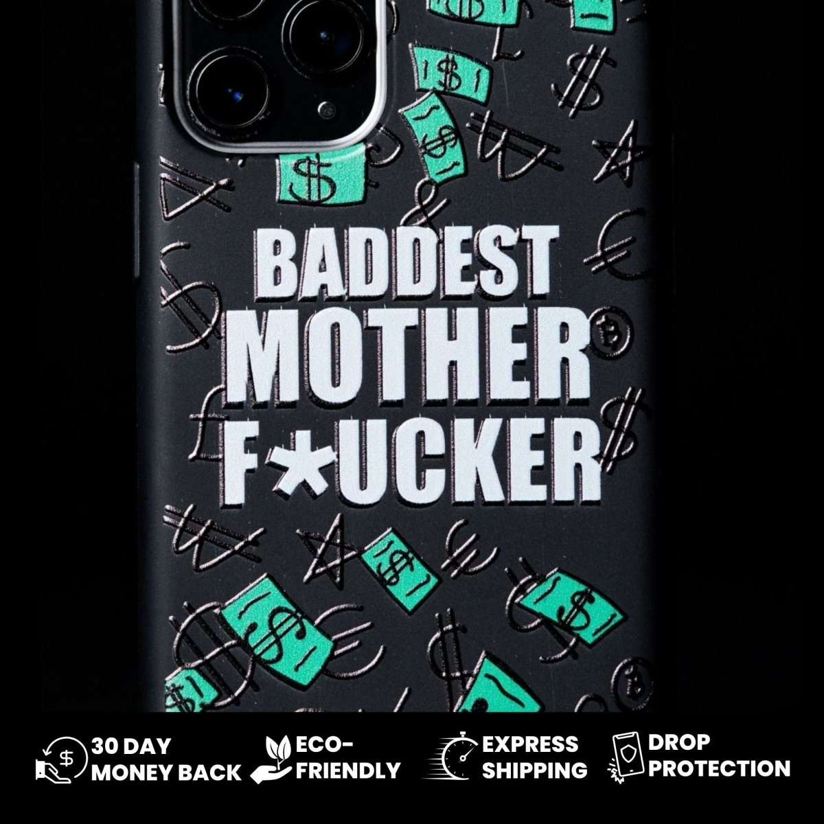 BADDEST MFER SLIM iPhone Case