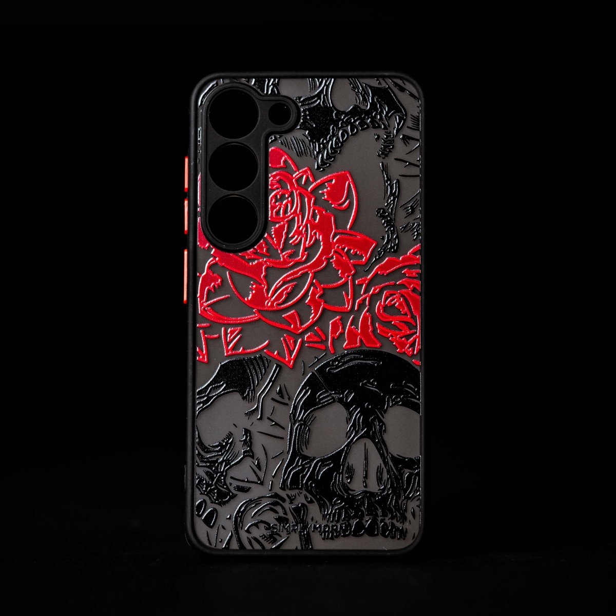 DARK ROSE Tough Android Case