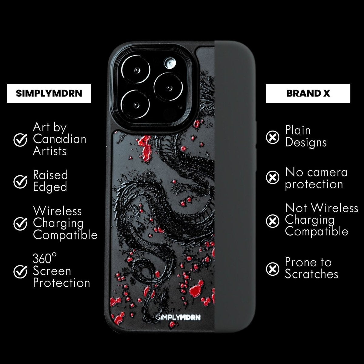 DRAGON X3 Tough iPhone case