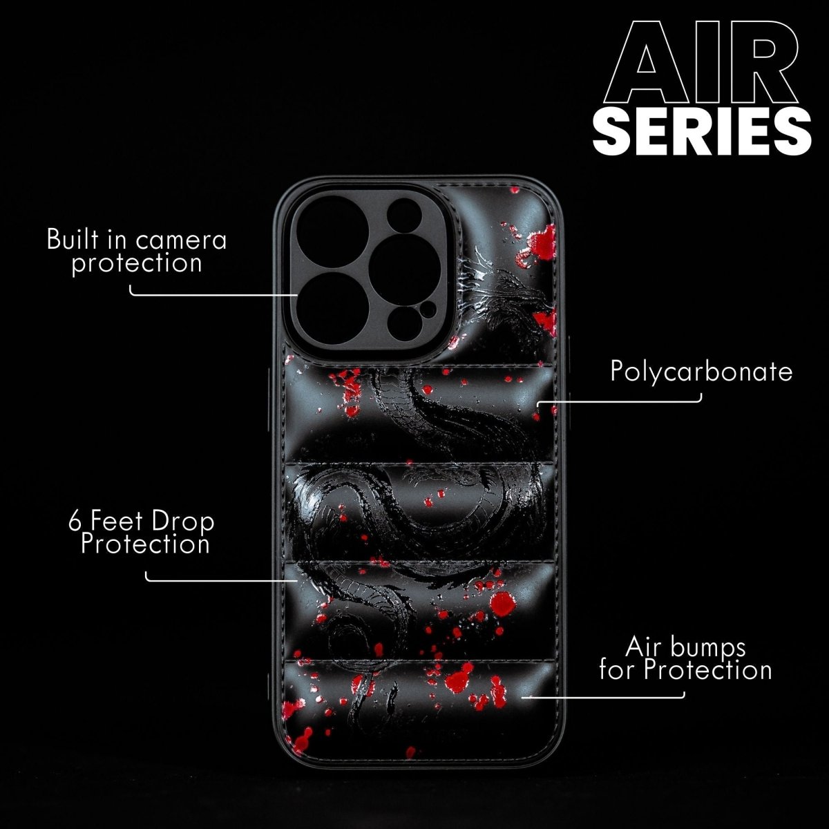 DRAGON X3 Air iPhone case