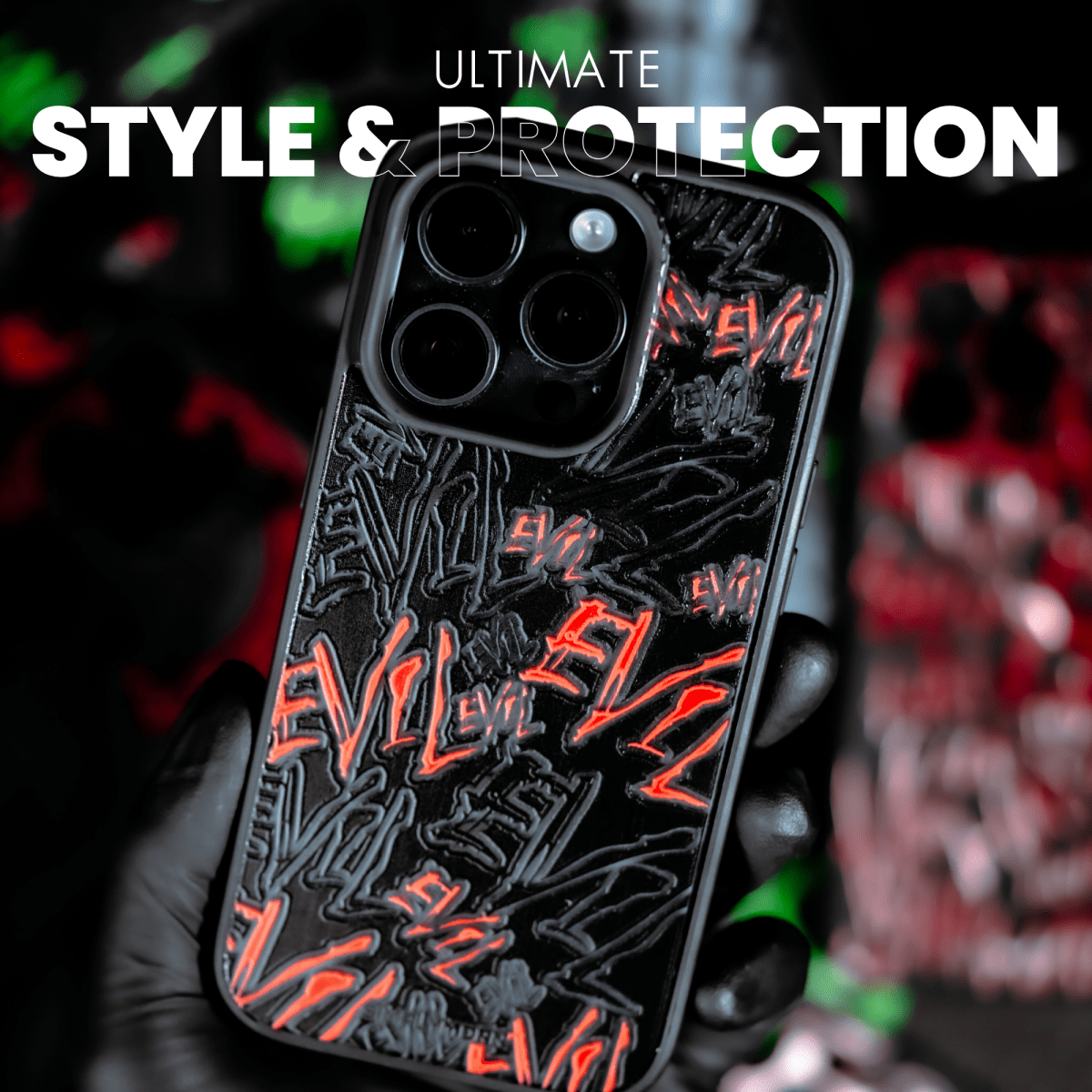 EVIL Clear iPhone Case