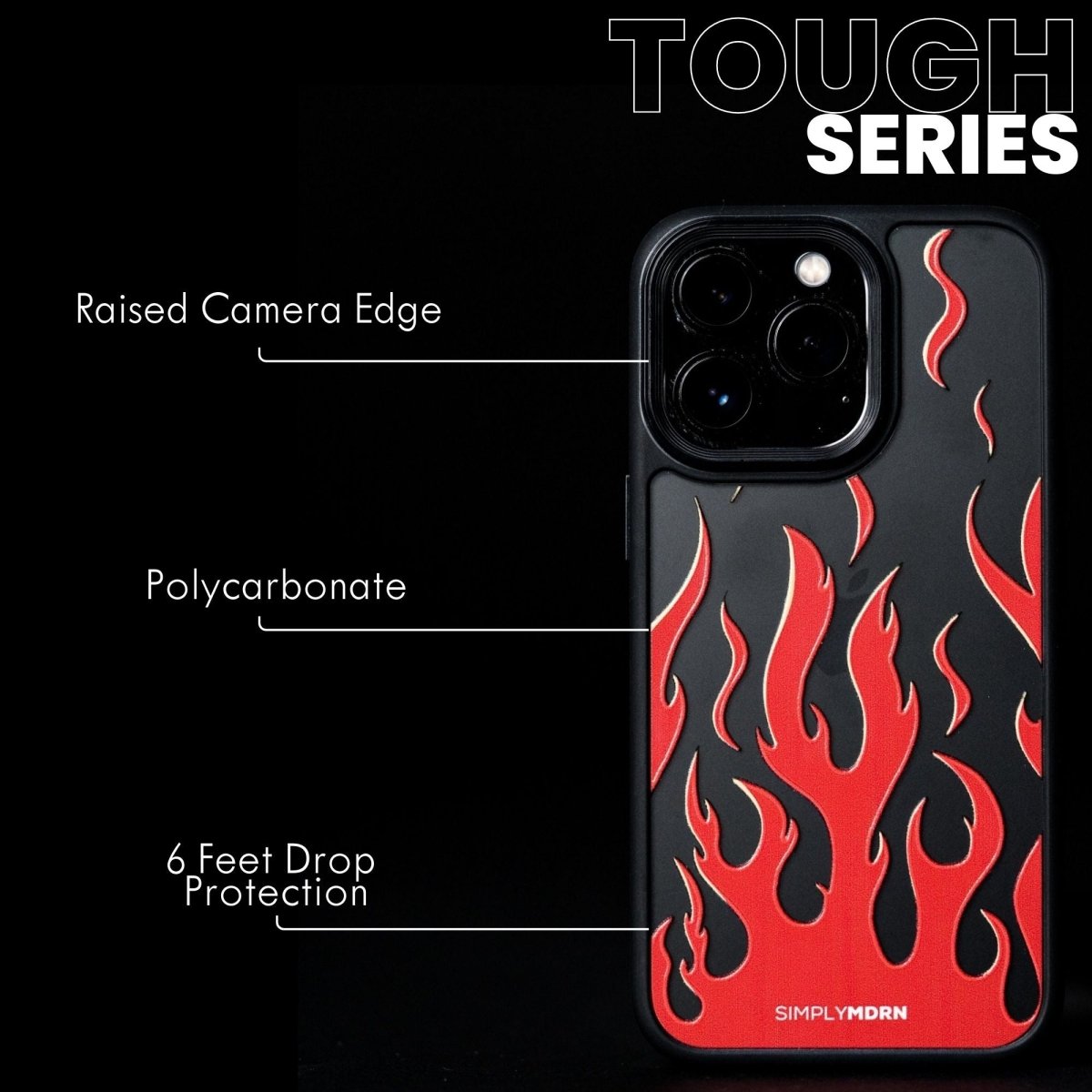 FLAMEZ Tough iPhone Case