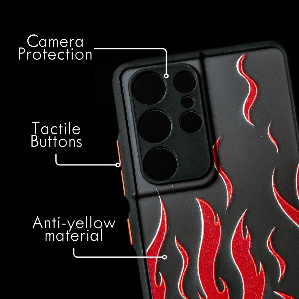 FLAMEZ Tough Android Case