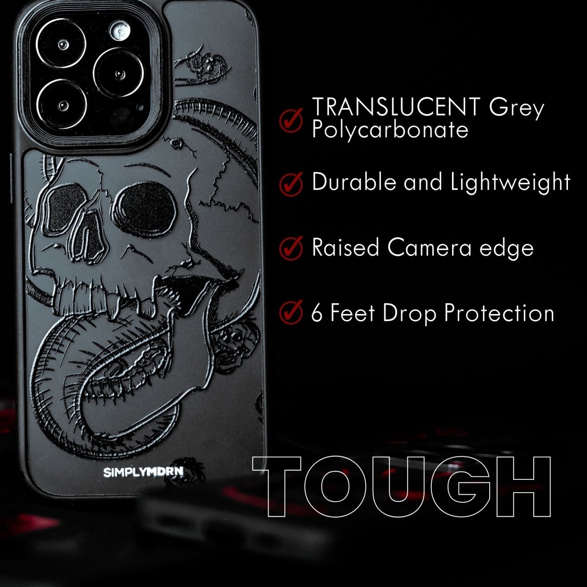 FRACTAL Tough iPhone Case