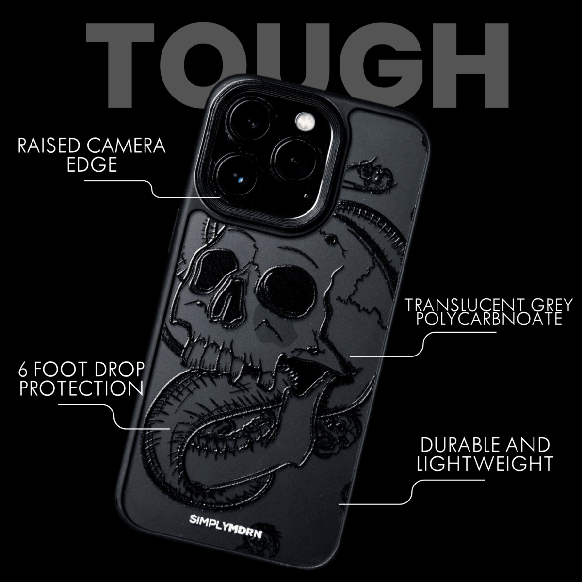 FRACTAL Tough iPhone Case