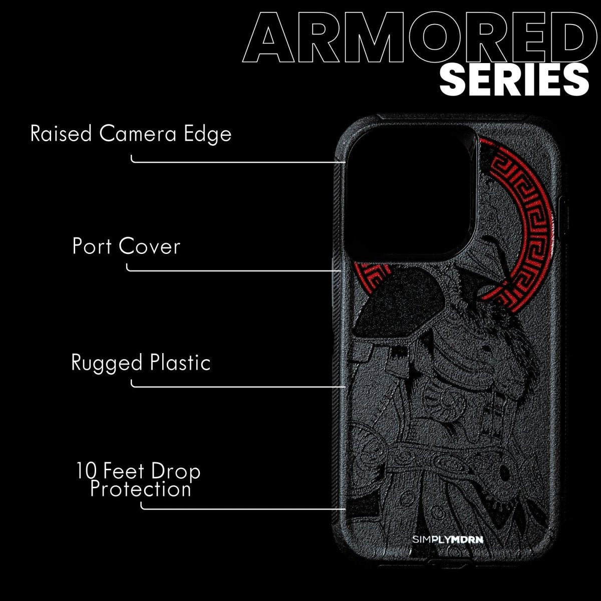 GLADIATOR Armored iPhone Case