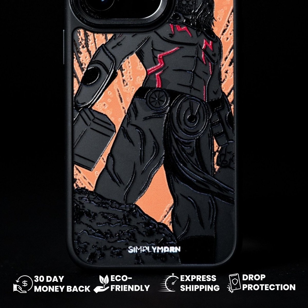 GOD OF THUNDER Tough iPhone case