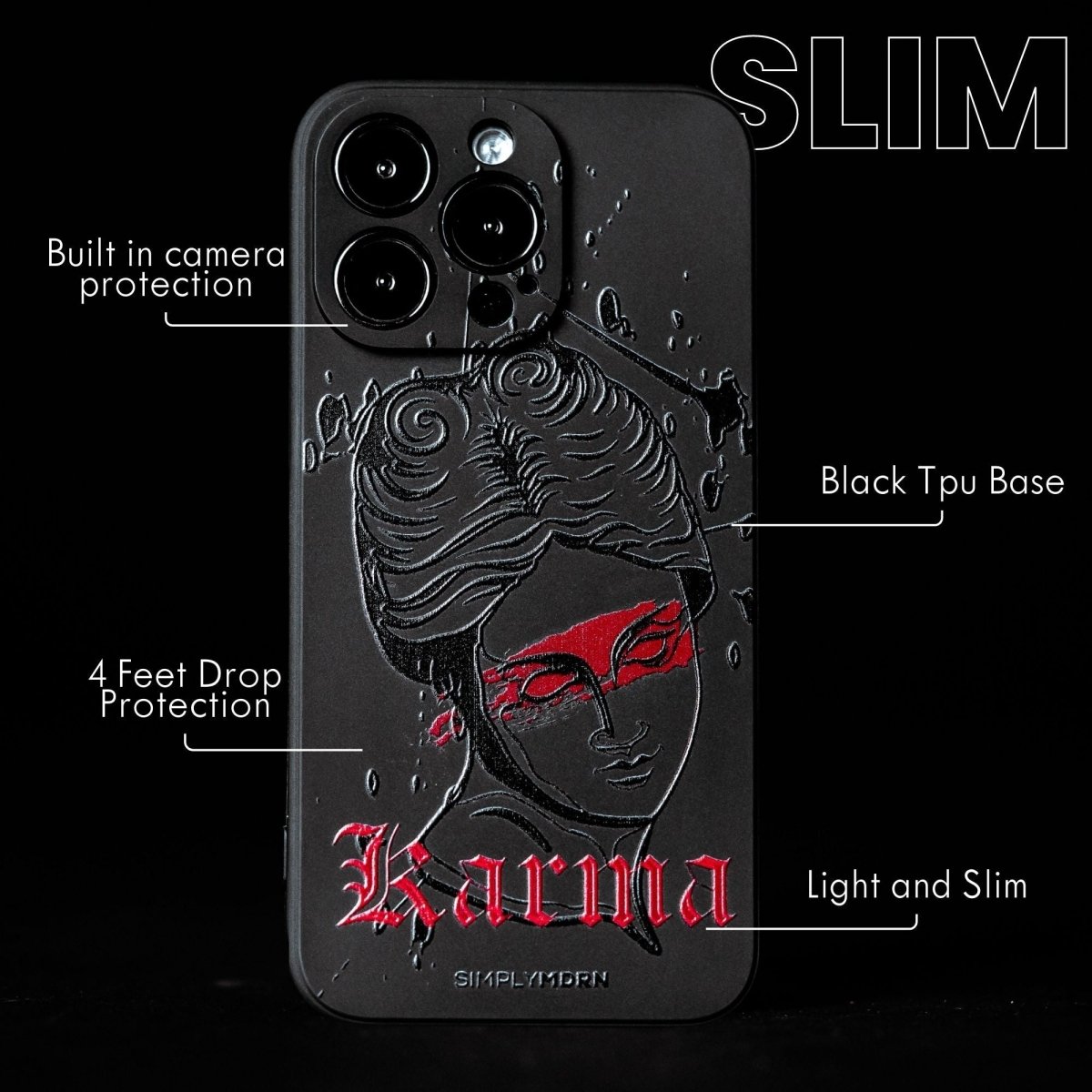 KARMA SLIM iPhone Case