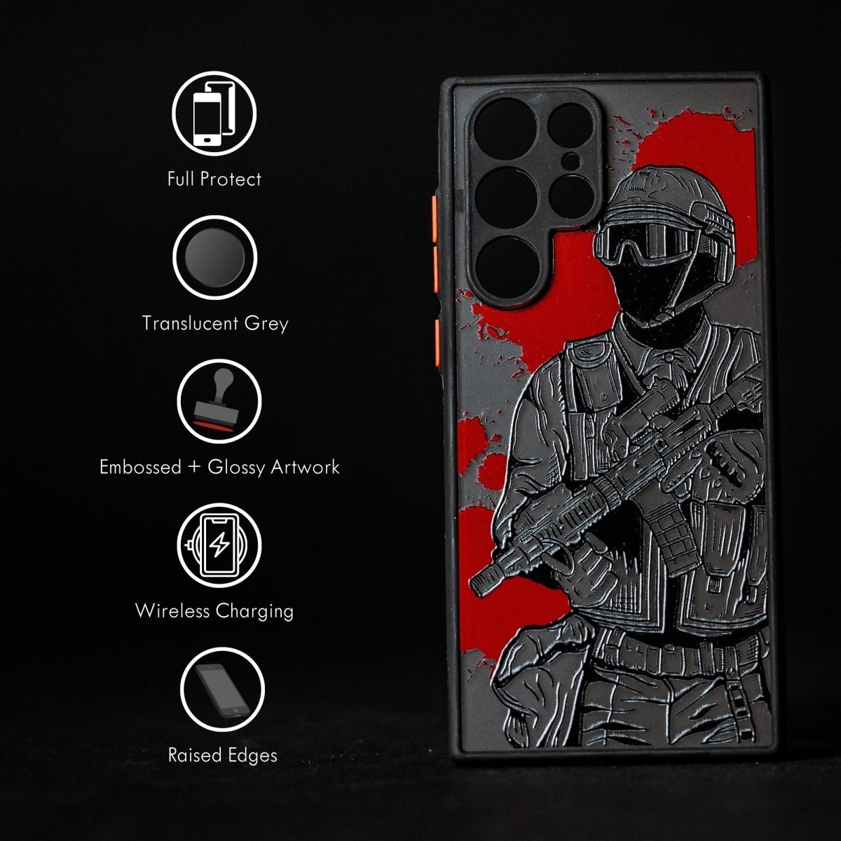 LIEUTENANT Tough Android case