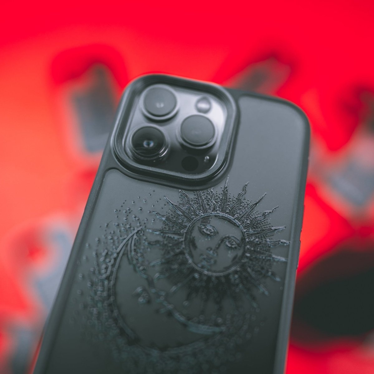 LUNE DE SOLEIL TOUGH iPhone Case