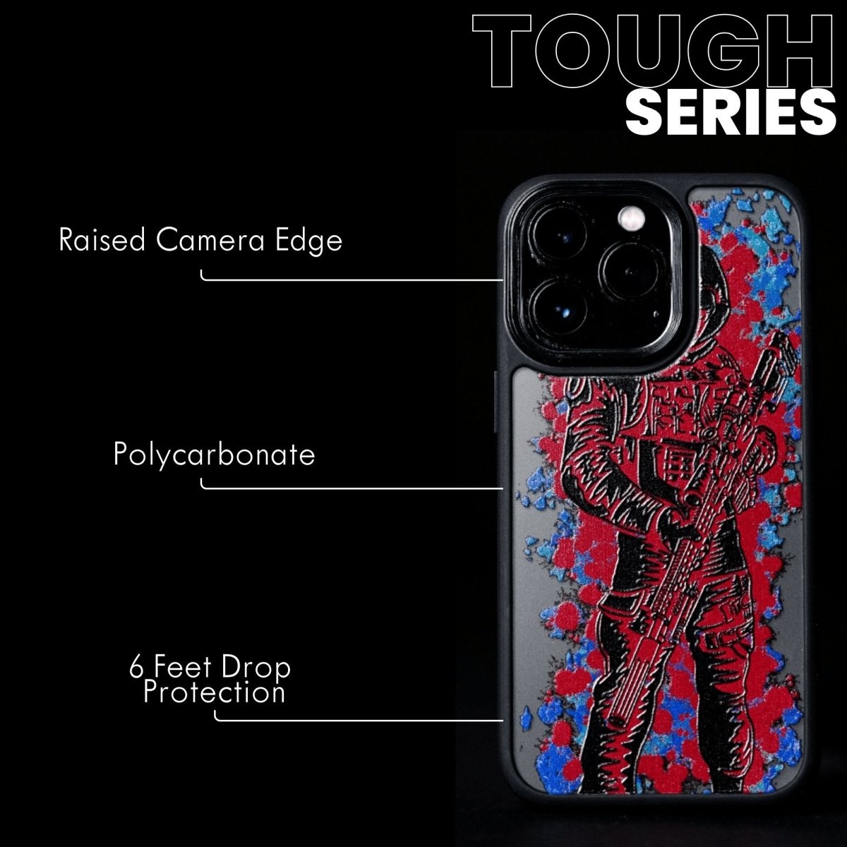 MAJOR TOUGH iPhone Case