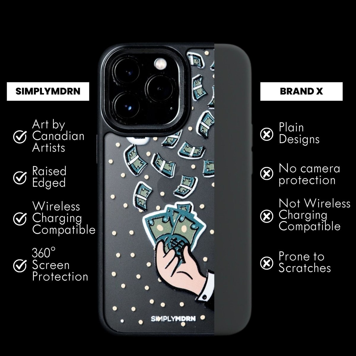 MAKE IT RAIN Tough iPhone Case