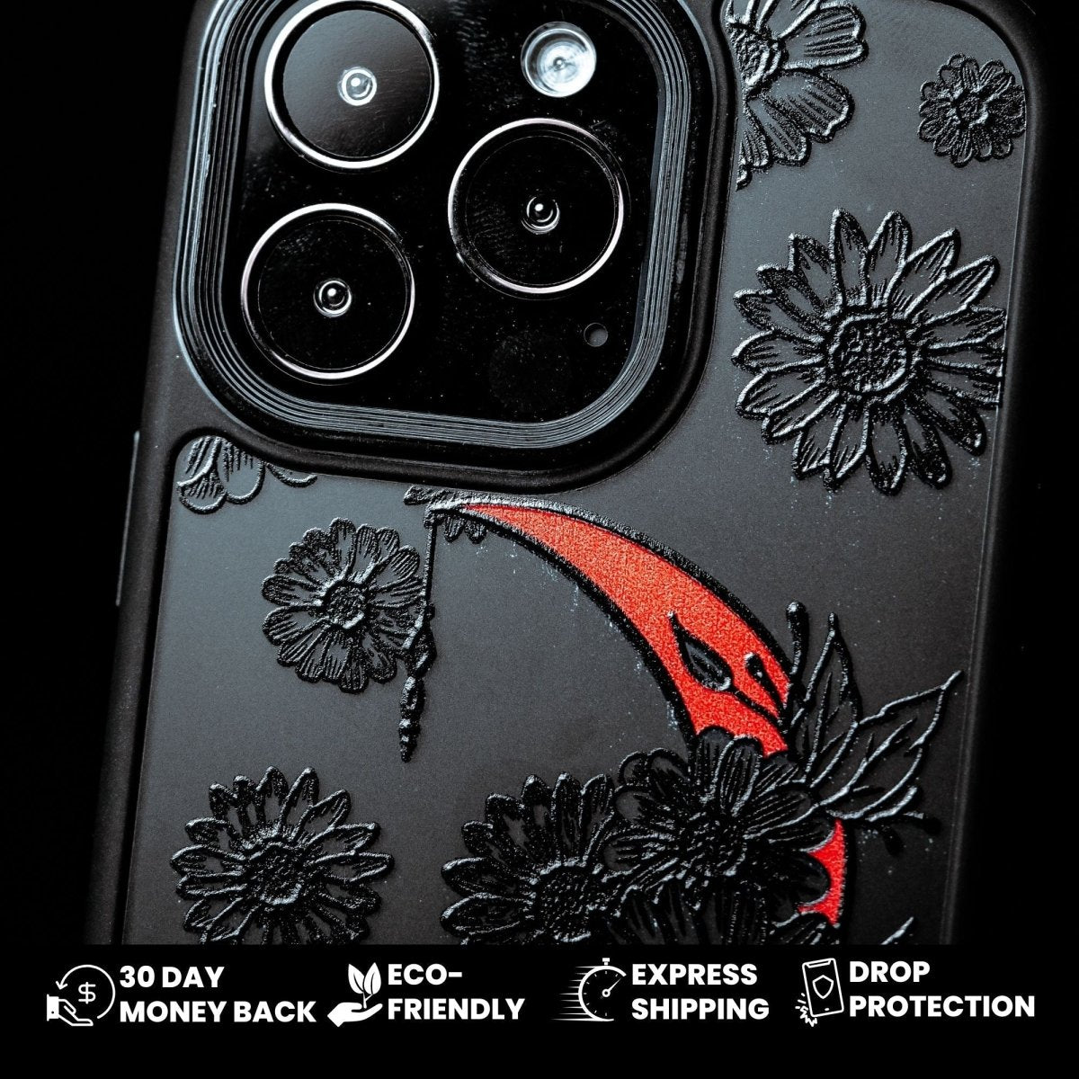 MOONFLOWER Tough iPhone Case