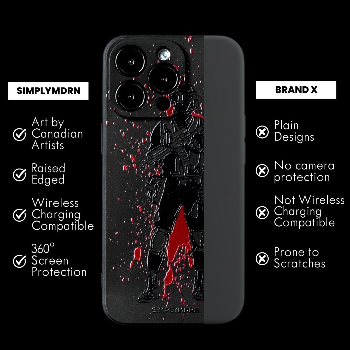 PSYCHOTIC SLIM iPhone Case