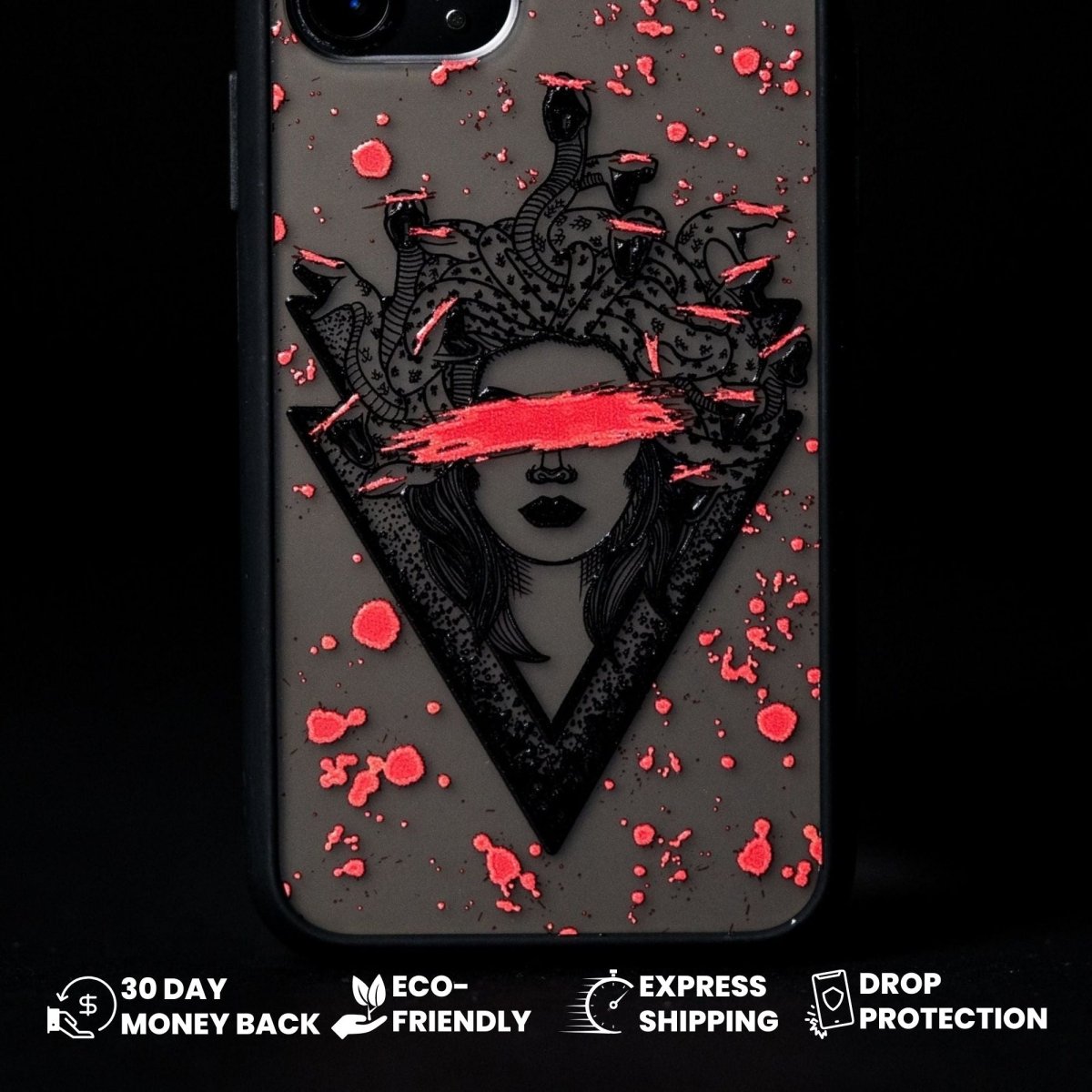 SLASHED Tough iPhone case