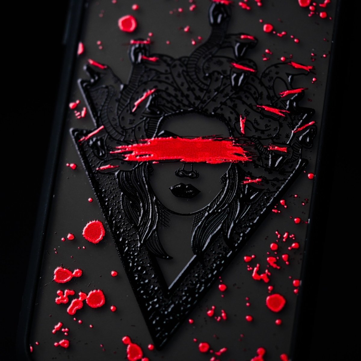 SLASHED Tough iPhone case