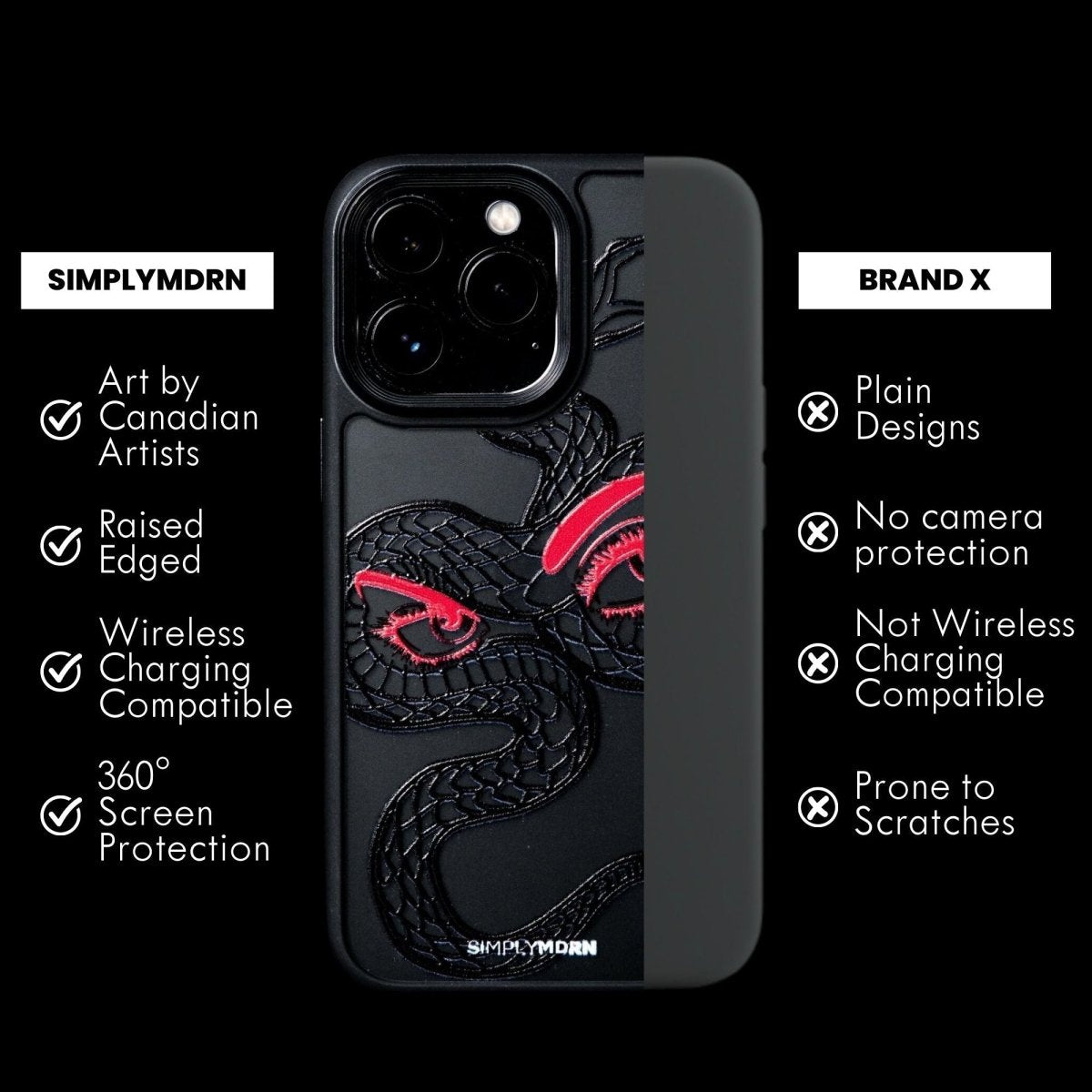 SNAKES EYES Tough iPhone case