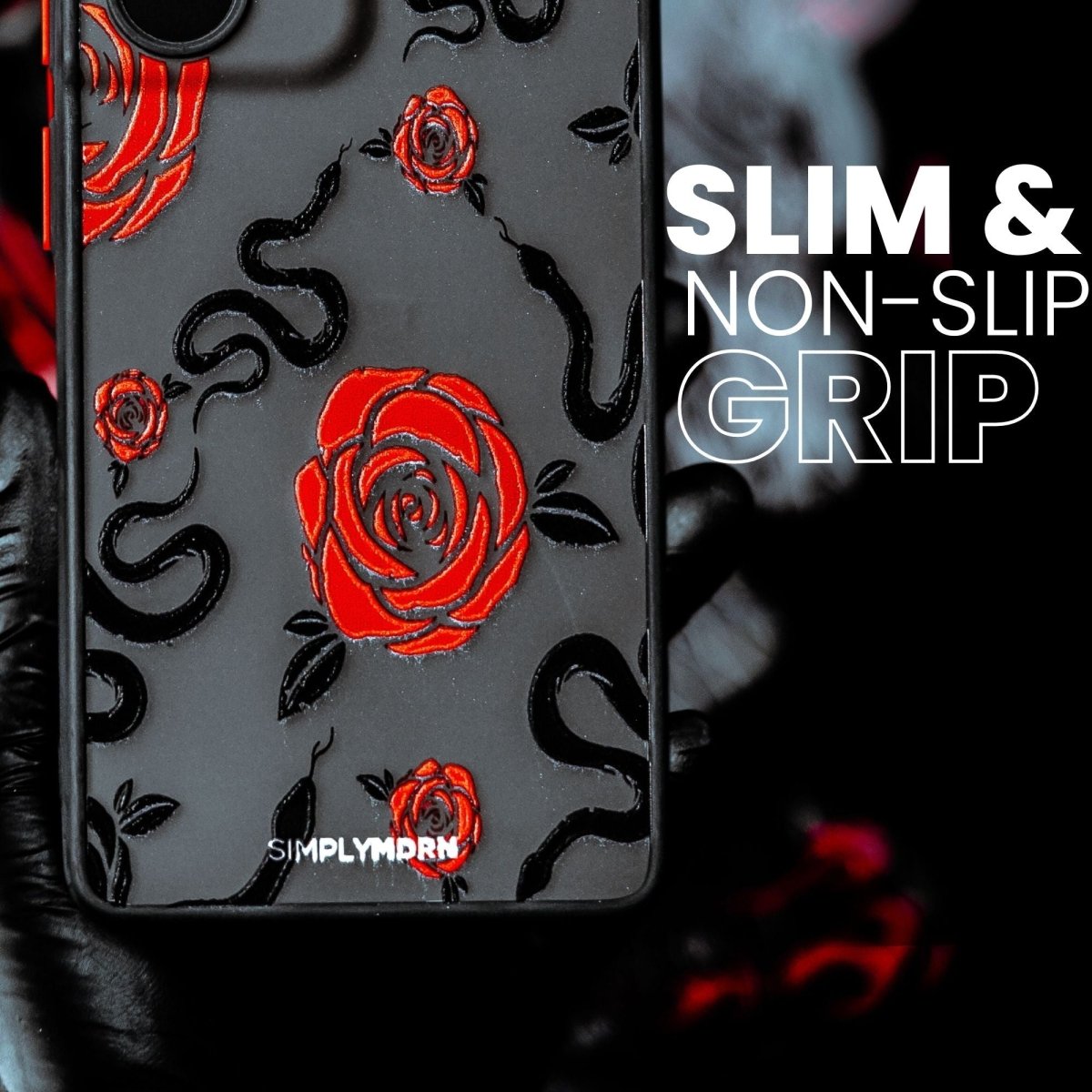 SNAKES & ROSES Tough Android Case