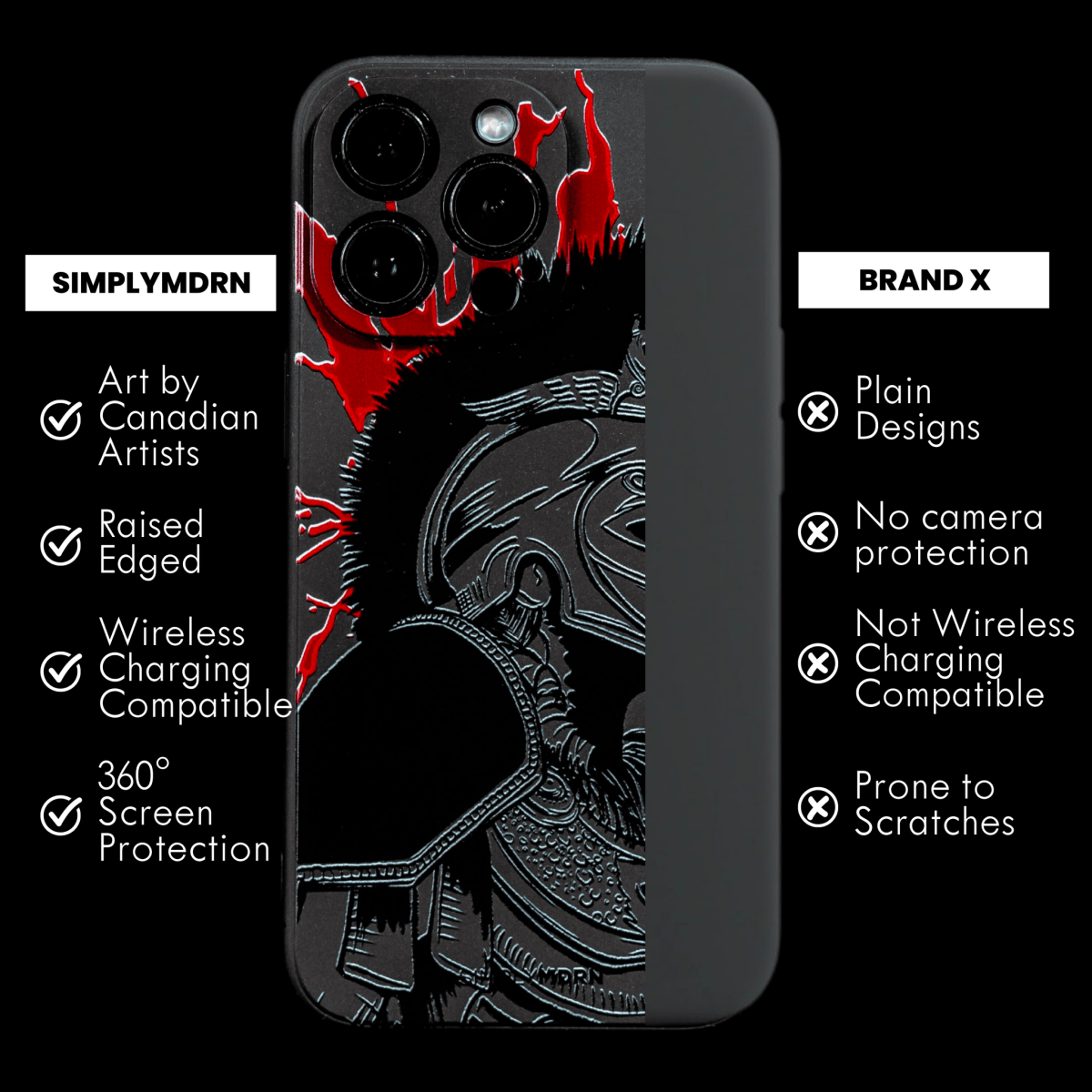 SP4RTAN Slim iPhone case